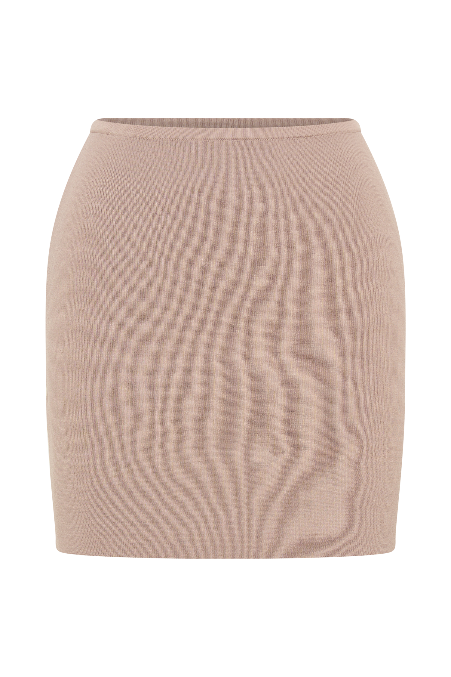 Levauro Klara Örgü Mini Etek - Taupe