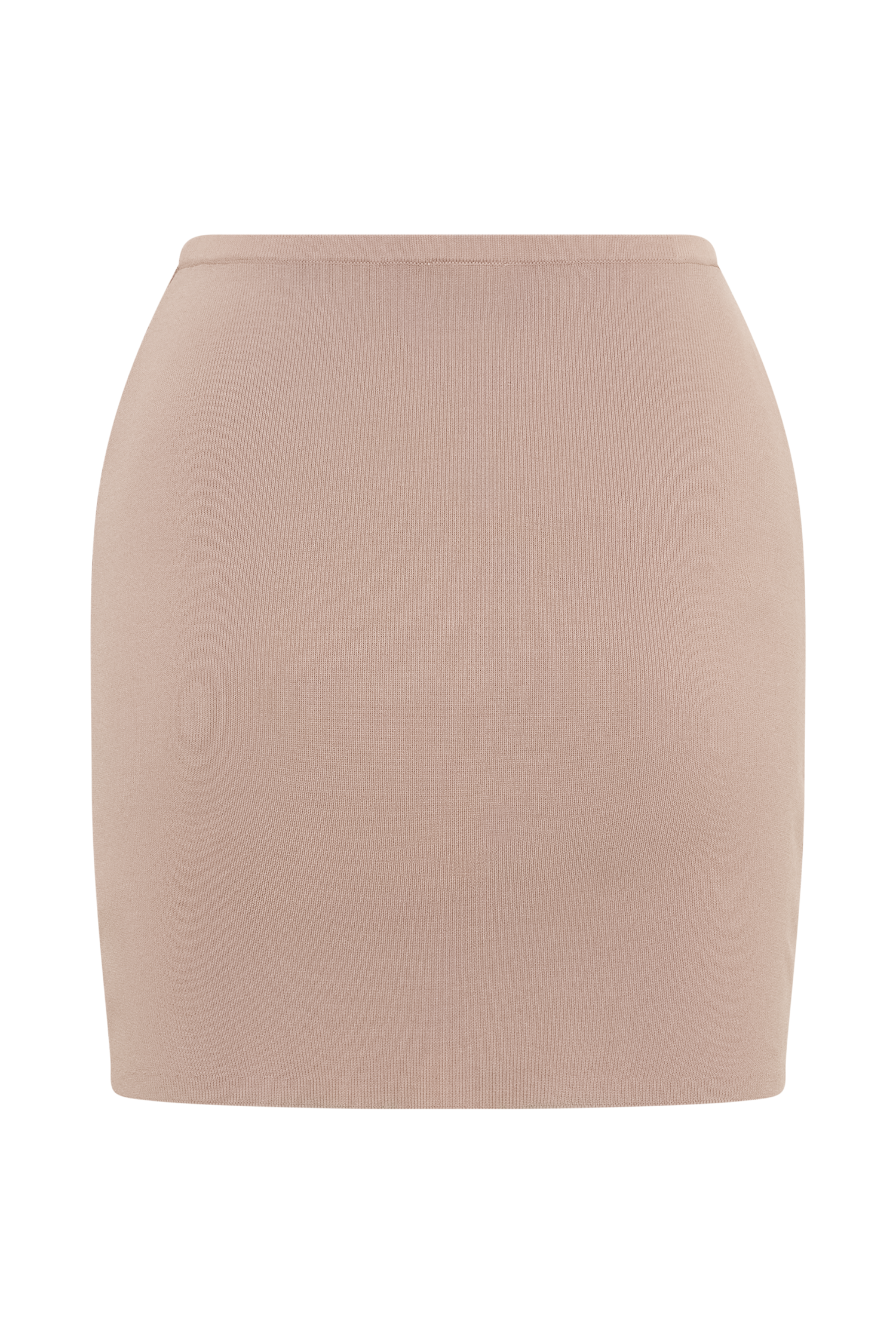 Levauro Klara Örgü Mini Etek - Taupe