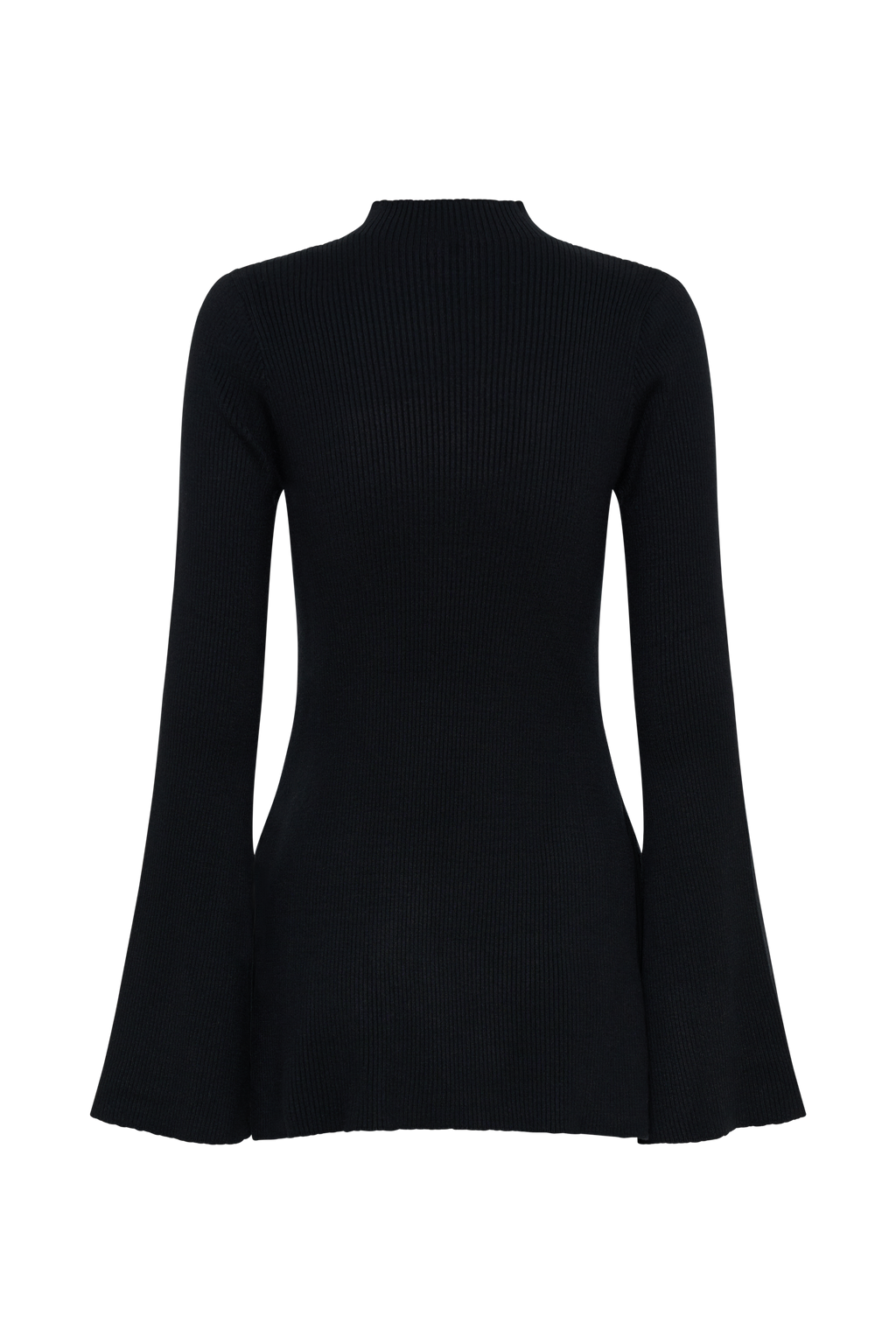 Levauro Jovie Oversize Örgü Kazak - Siyah