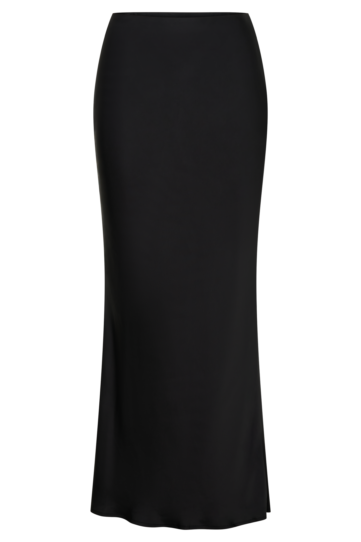 Levaru  Viviana Saten Maxi Etek - Siyah