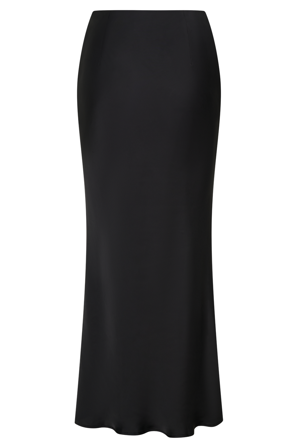 Levaru  Viviana Saten Maxi Etek - Siyah