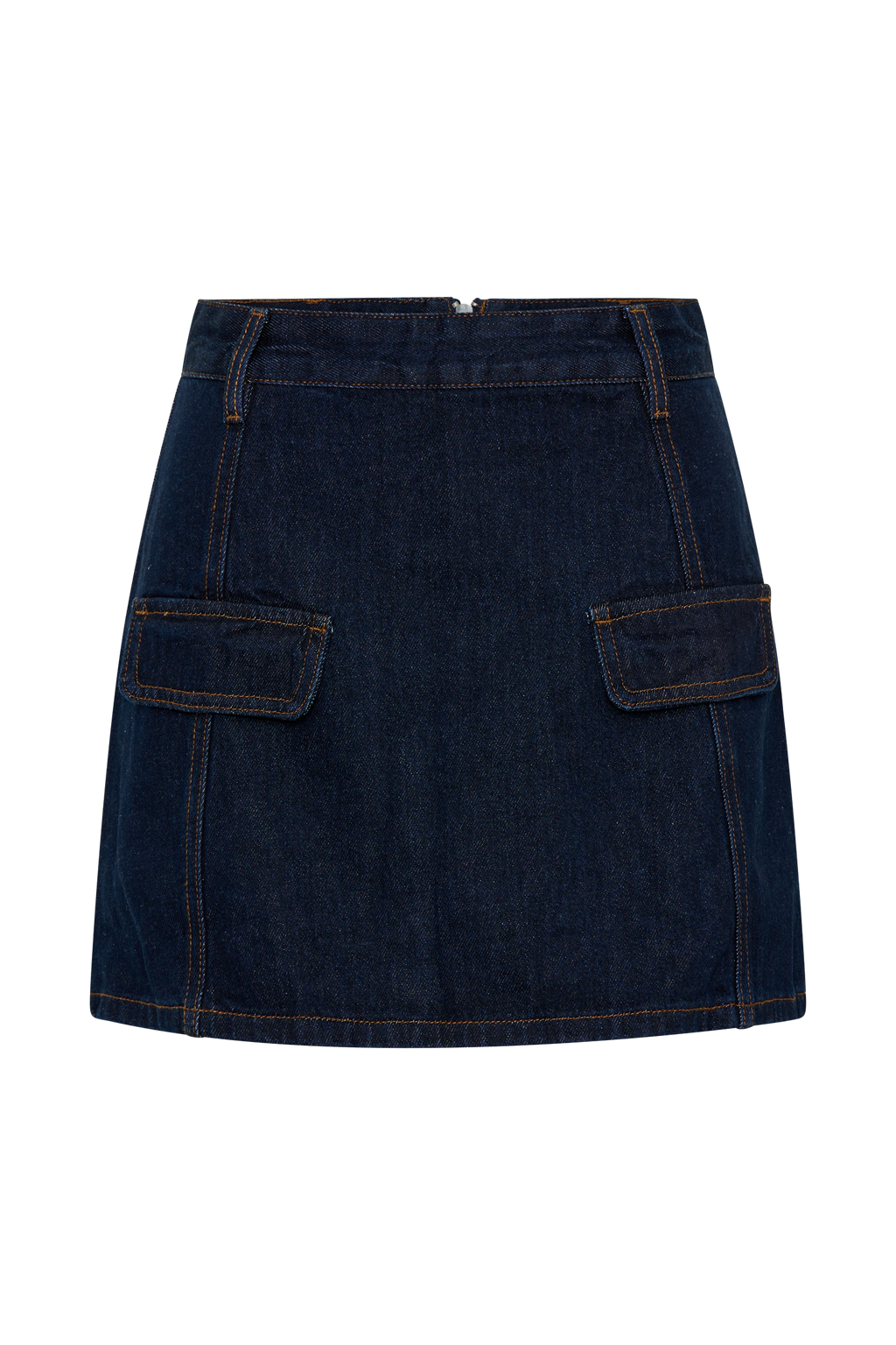 Levauro  Rosalyn Mini Denim Şort - İndigo Mavi