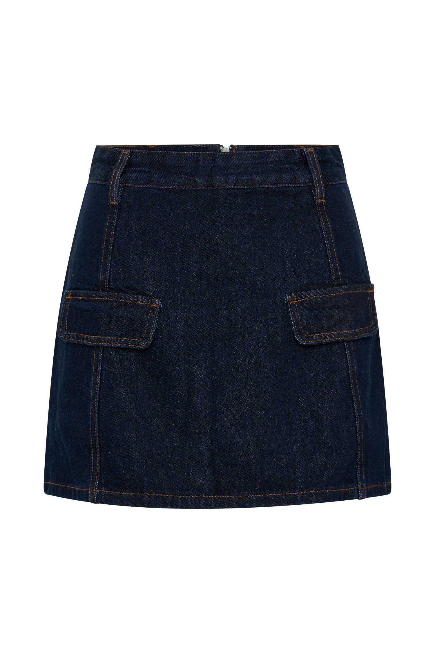 Levauro  Rosalyn Mini Denim Şort - İndigo Mavi