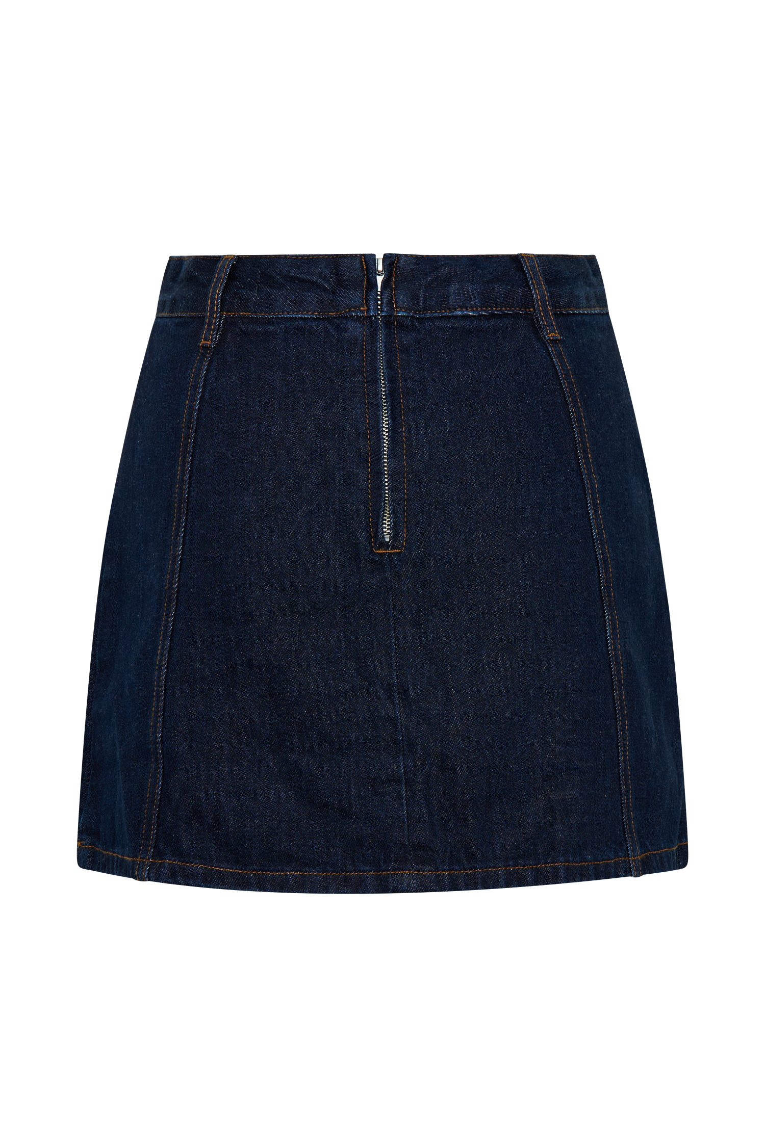 Levauro  Rosalyn Mini Denim Şort - İndigo Mavi