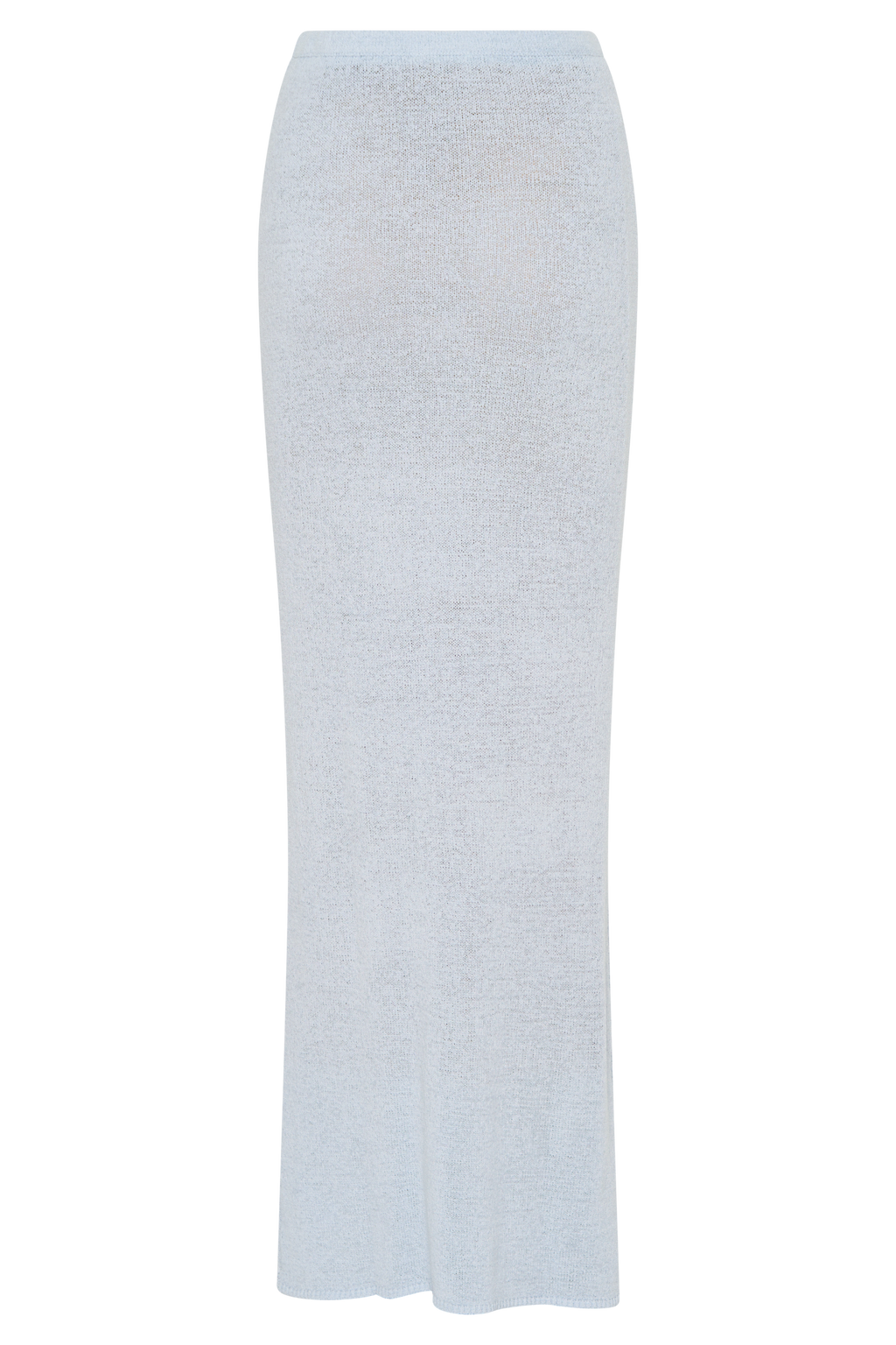 Levauro Phoebe Örgü Maxi Etek - Buz Mavisi