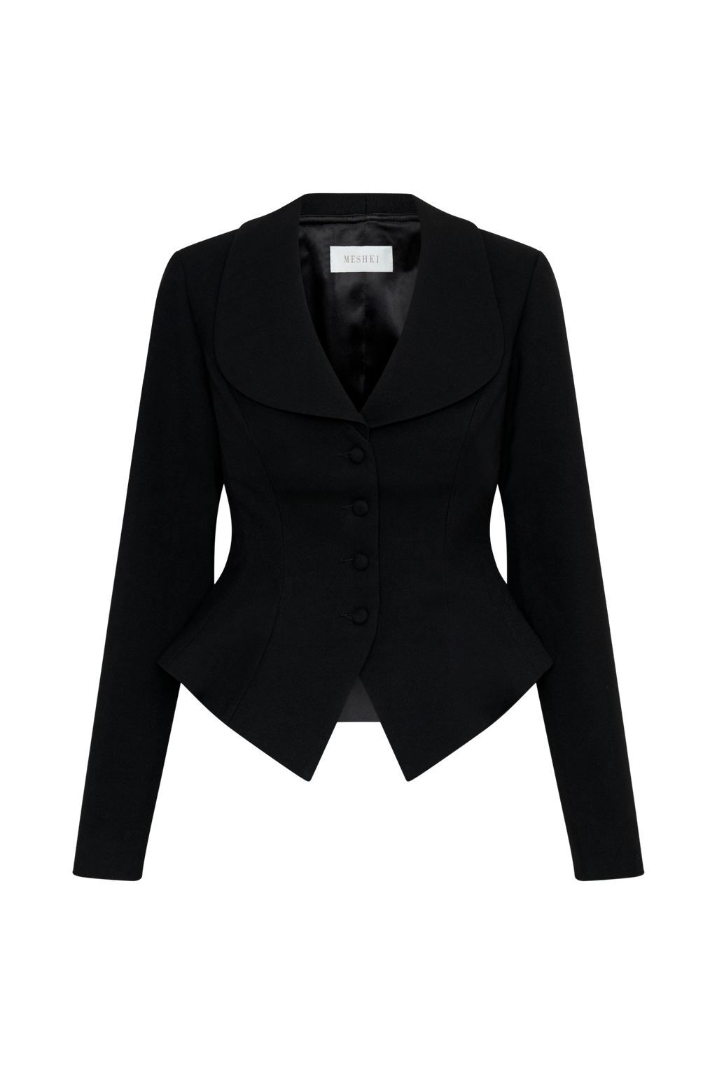 Levauro Gracia Takım Elbise Uzun Kol Blazer - Siyah