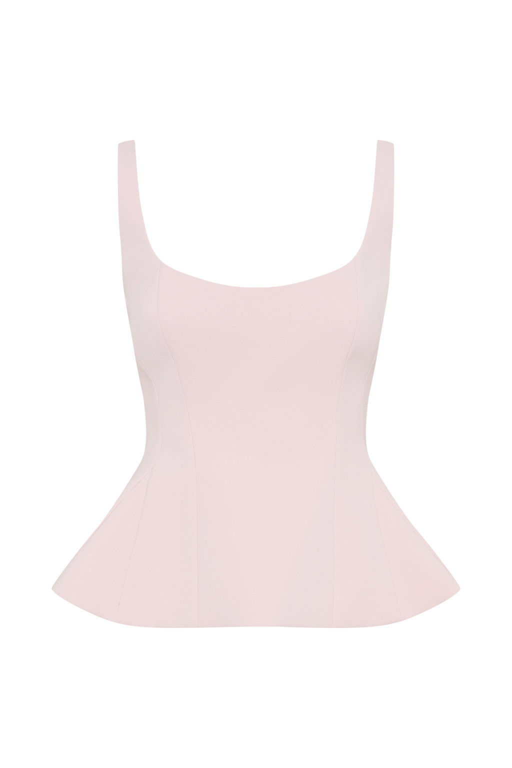 Levauro Korrie Suit Peplum Üst - Pudra Pembesi