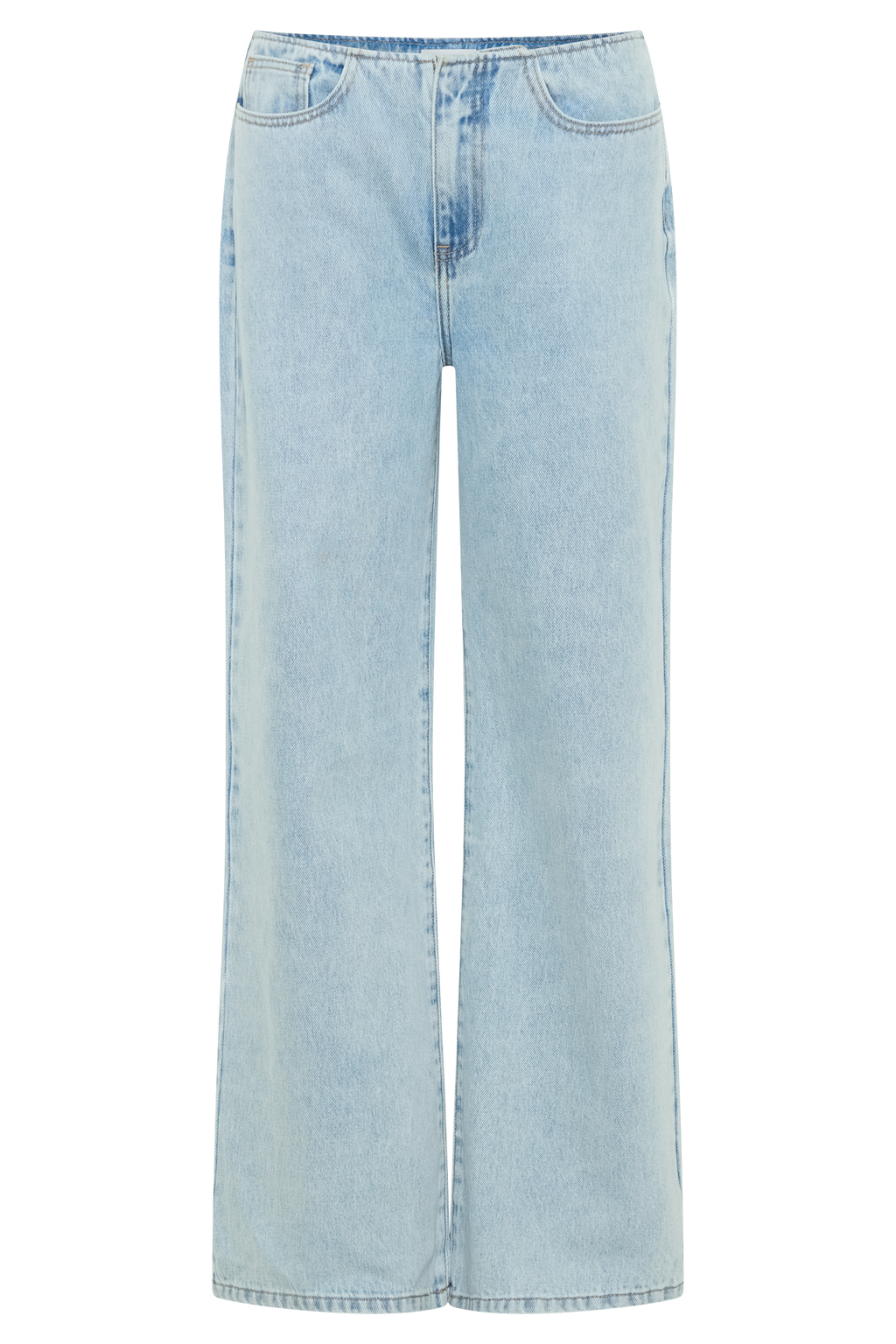 Levauro Caitlin Mid Bel Denim Flare Jeans - Açık Mavi