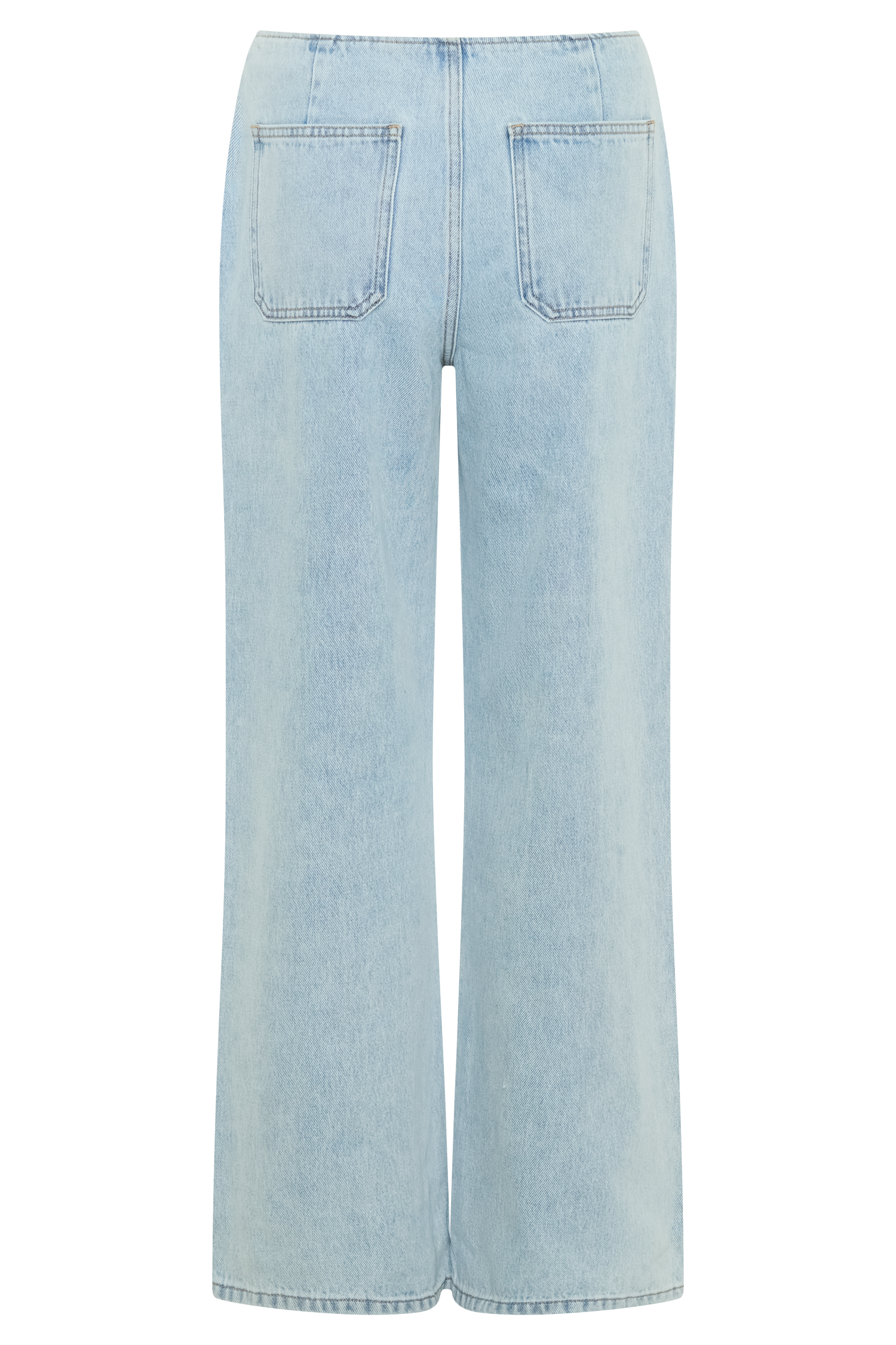 Levauro Caitlin Mid Bel Denim Flare Jeans - Açık Mavi