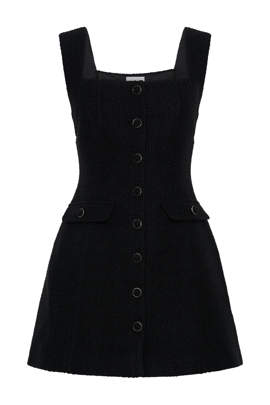 Levauro Desire Buklet Mini Elbise - Siyah