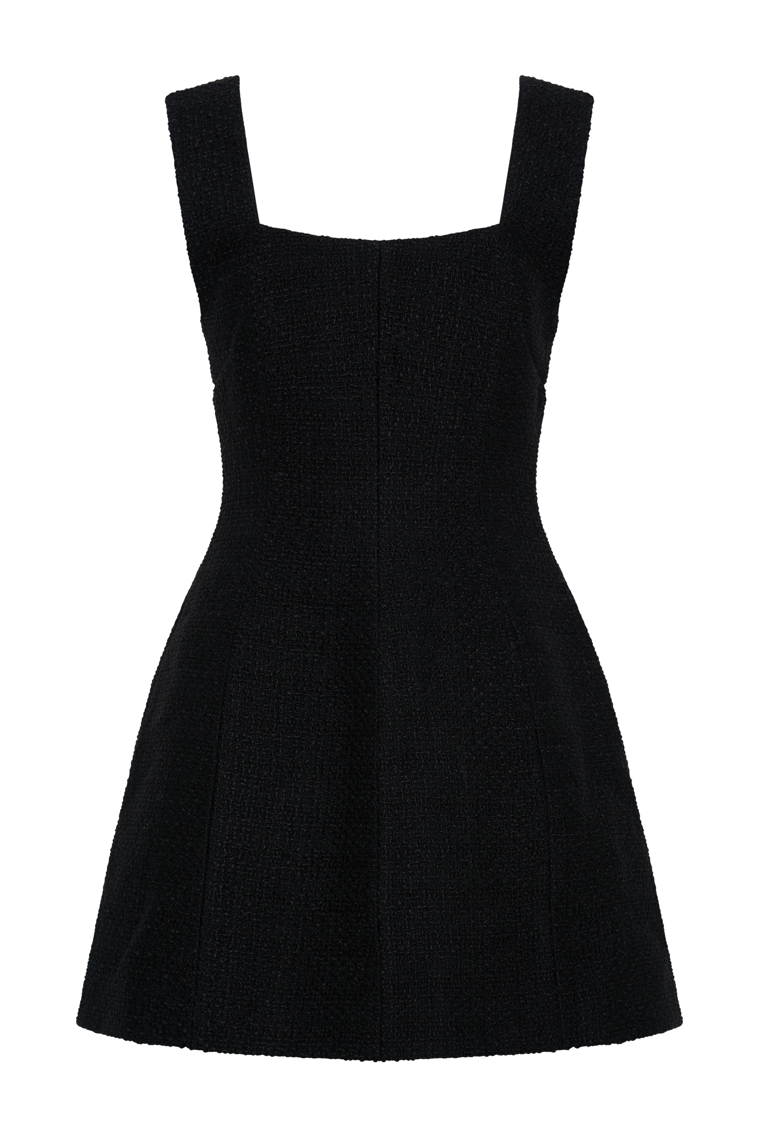 Levauro Desire Buklet Mini Elbise - Siyah