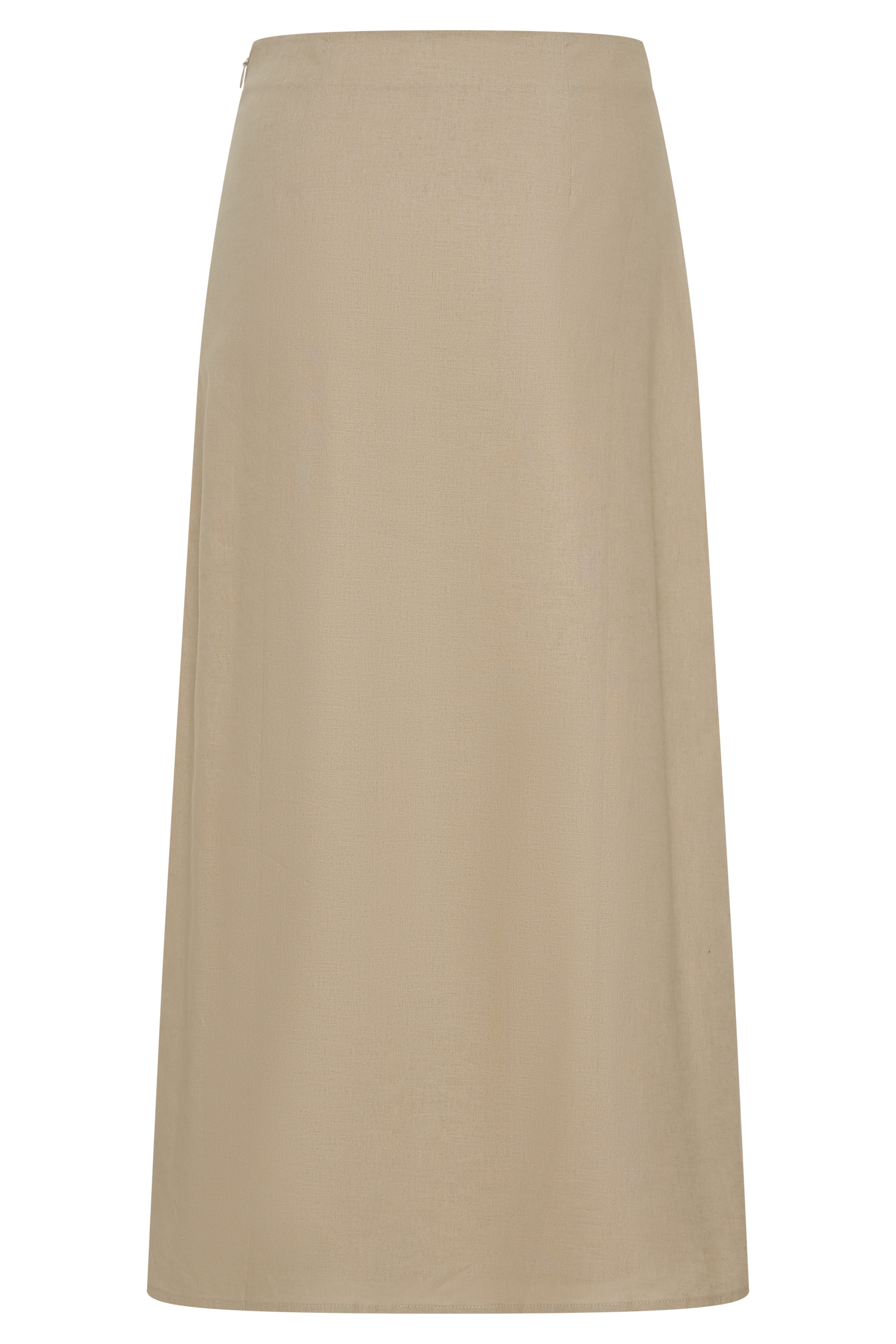 Levauro  Dora Keten Midi Etek - Naturel