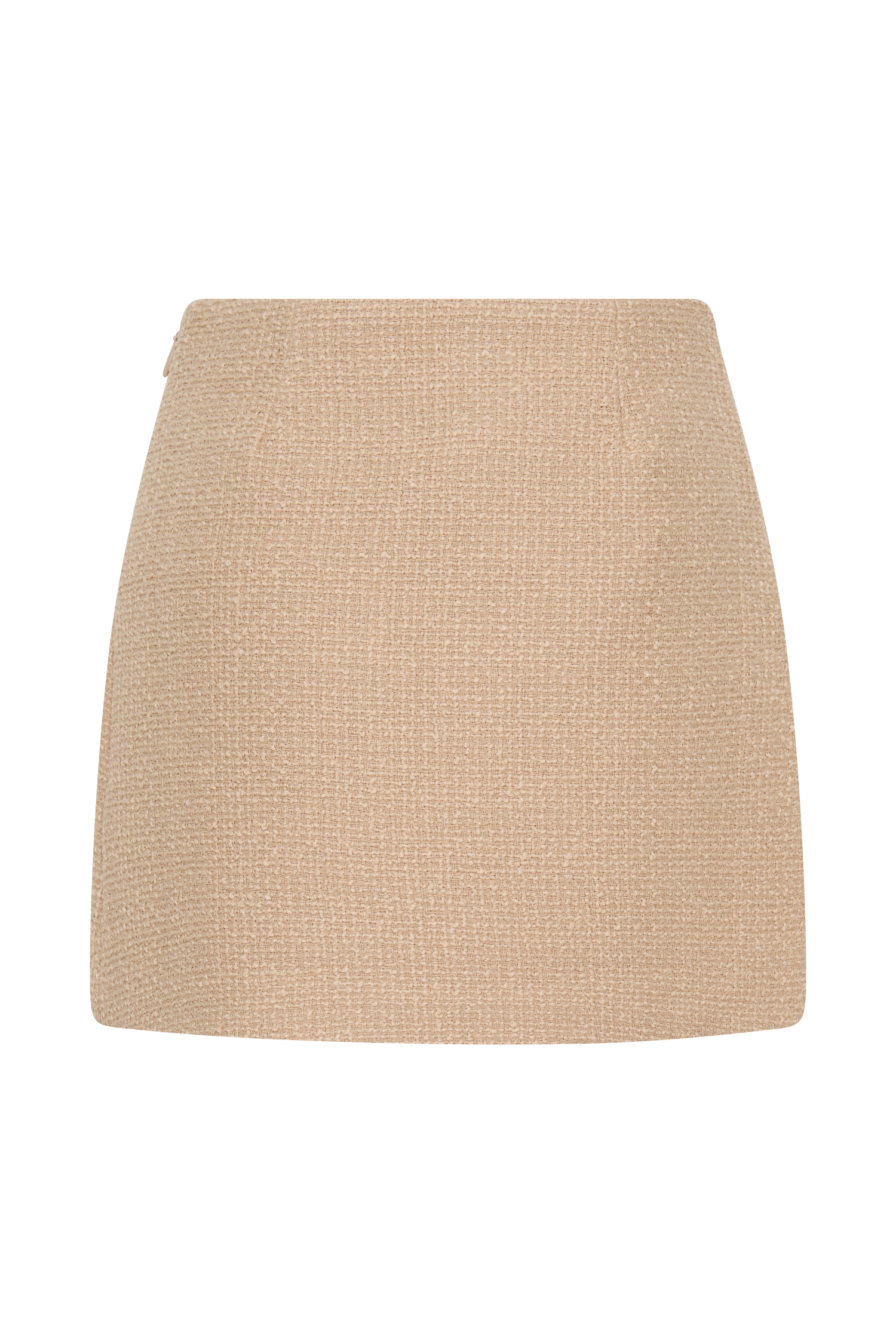 LevauroCamilla Buklet Mini Etek - Açık Taupe