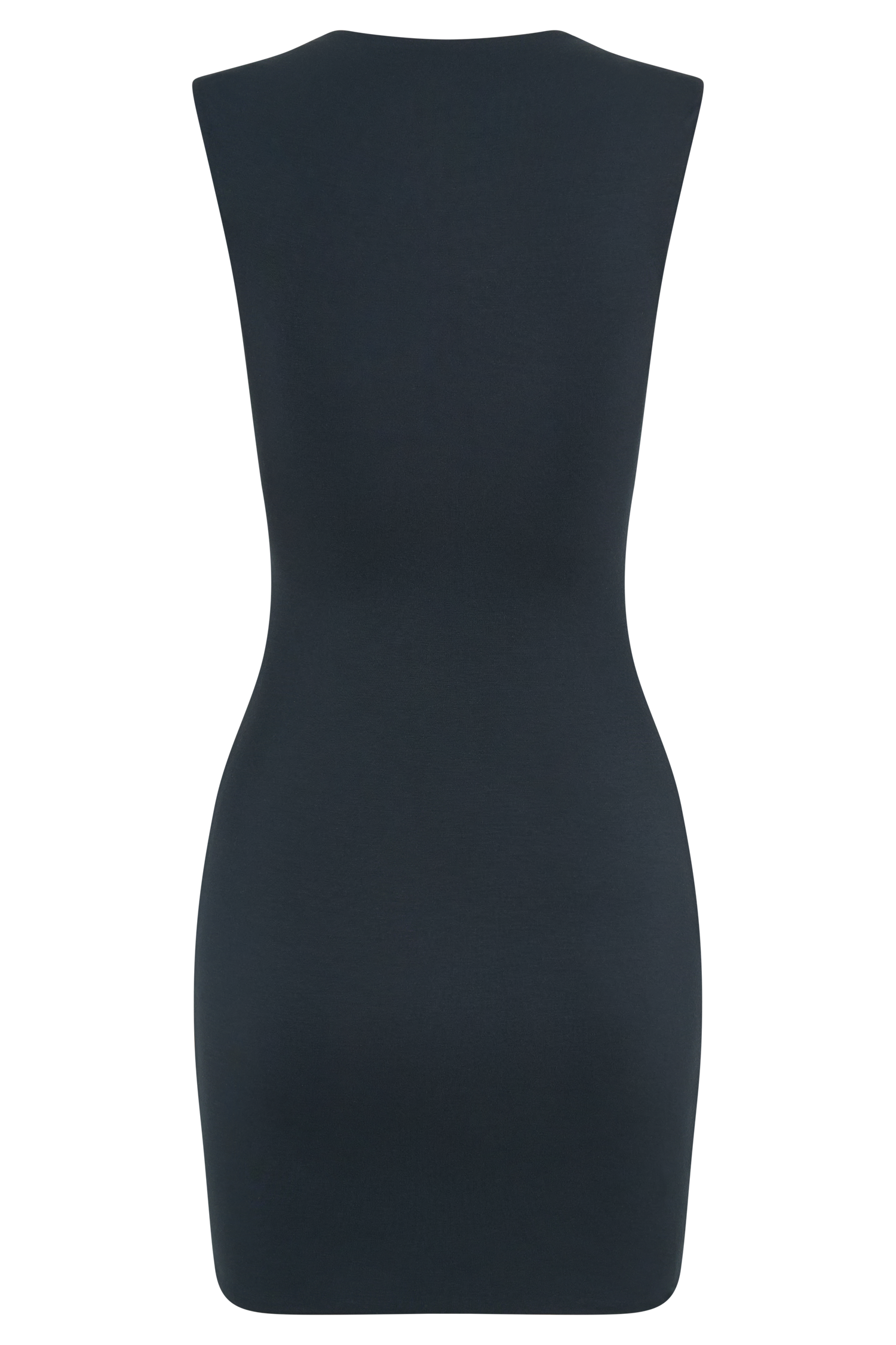 Levauro  Tatianna Dantelli Modal Mini Elbise - Siyah