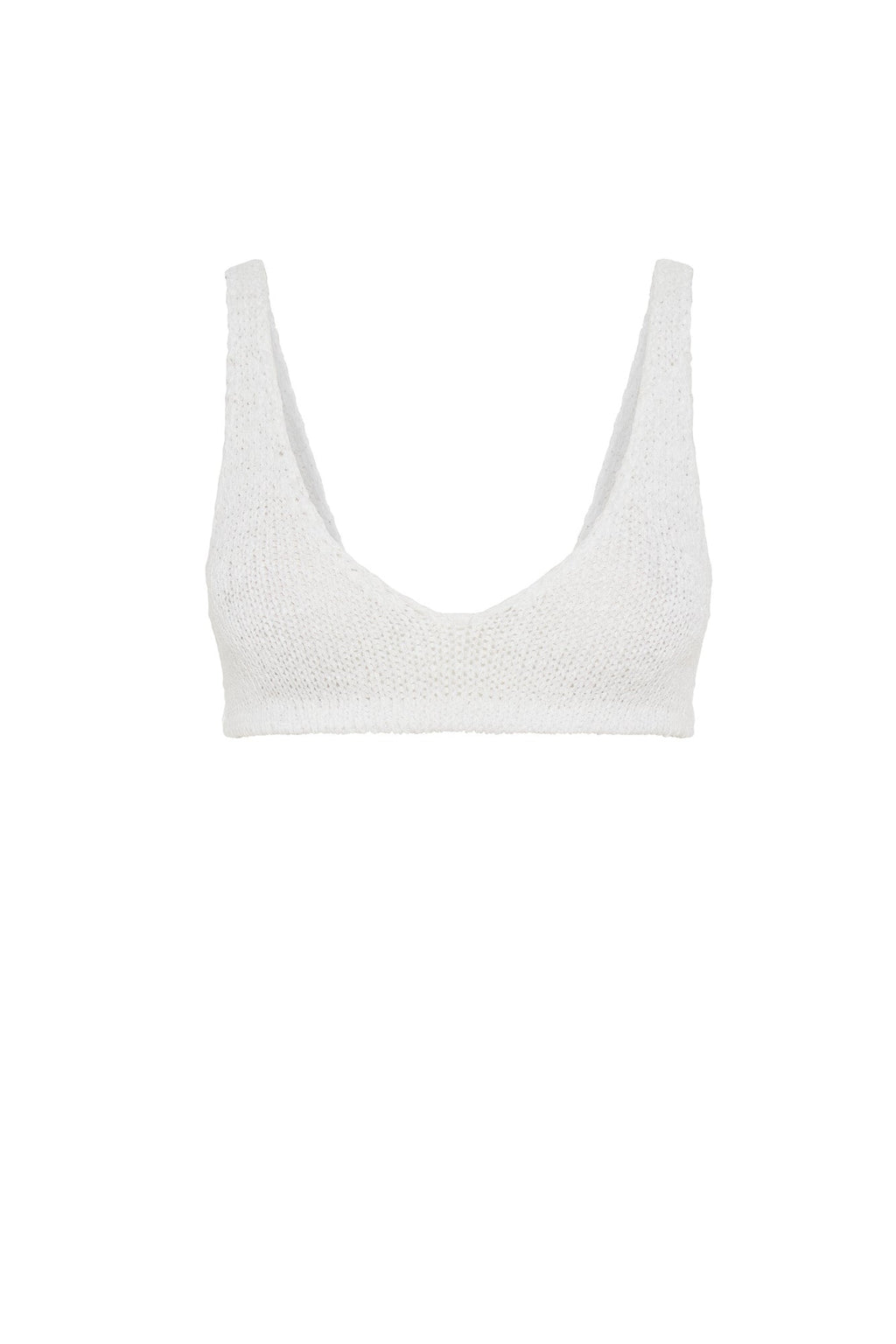 Levauro Mary Örgü Bralet - Beyaz