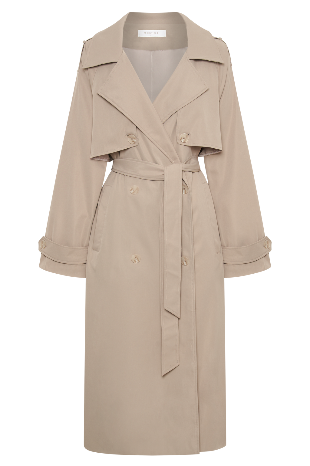 Levauro  Andreas Oversize Trençkot - Bej