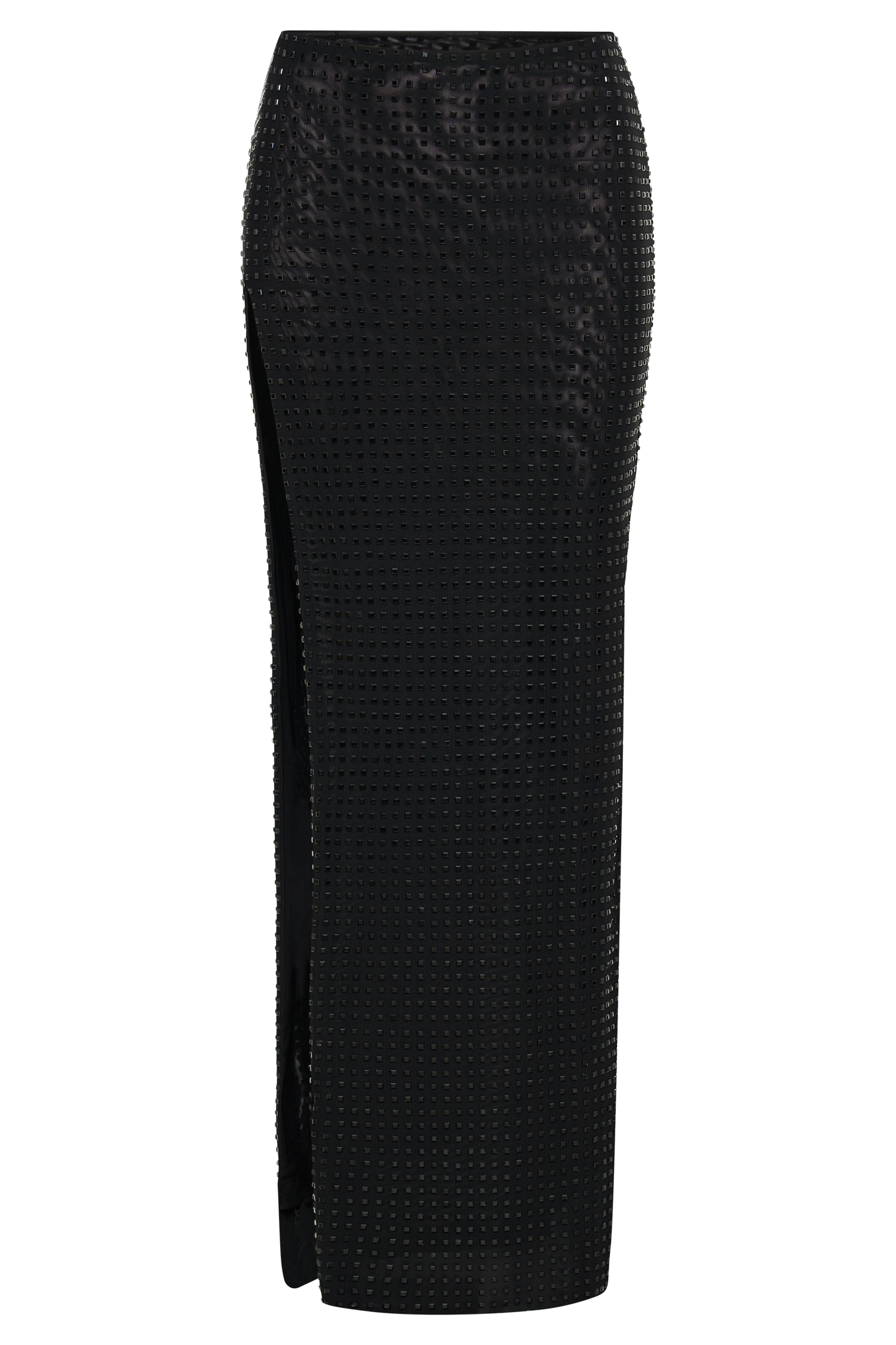 Levauro Ellery Square Diamante Maxi Etek - Siyah
