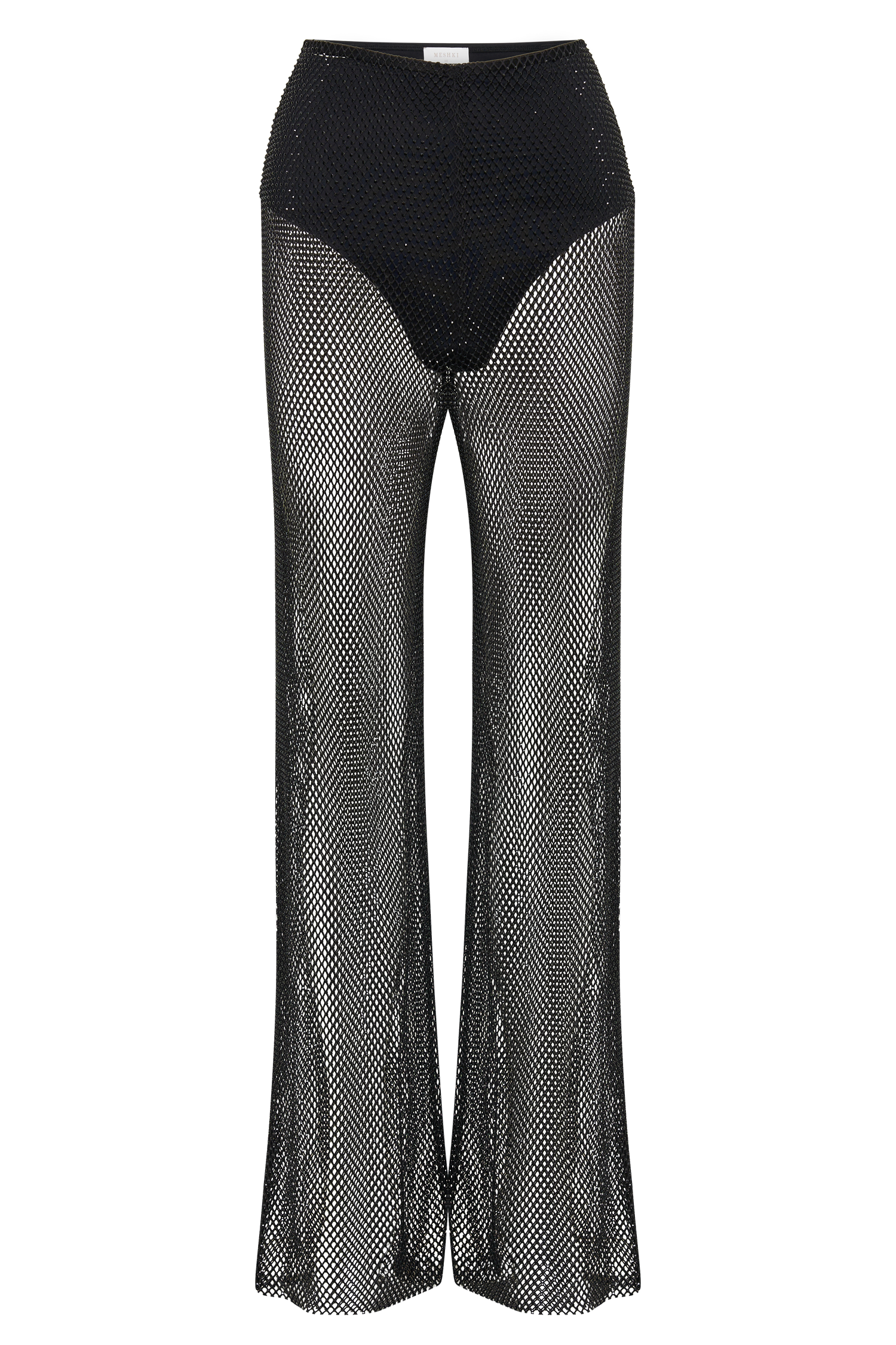 Levauro Emerson Diamante File Pantolon - Siyah