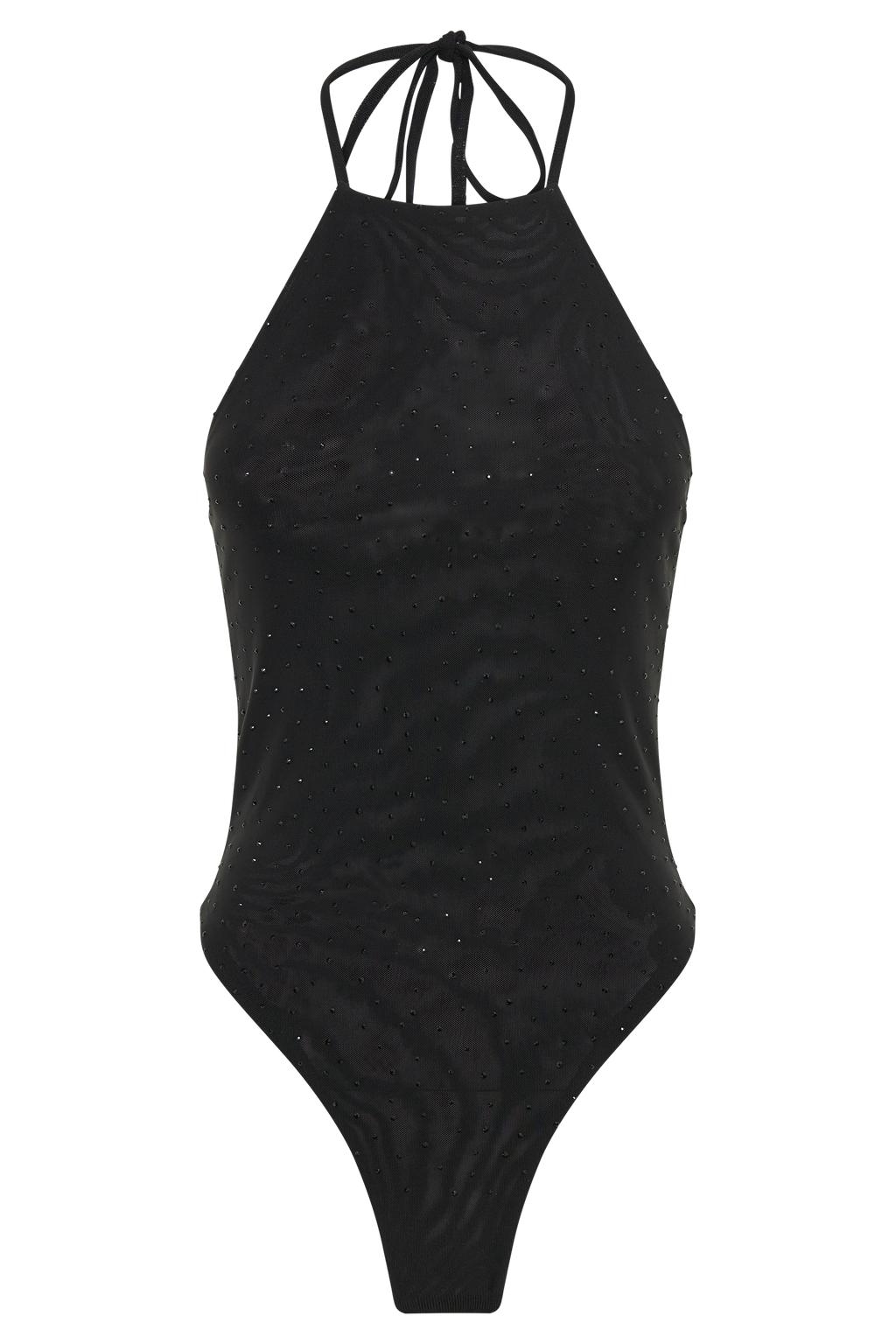 Levauro Alani Hot Fix Mesh Body - Siyah