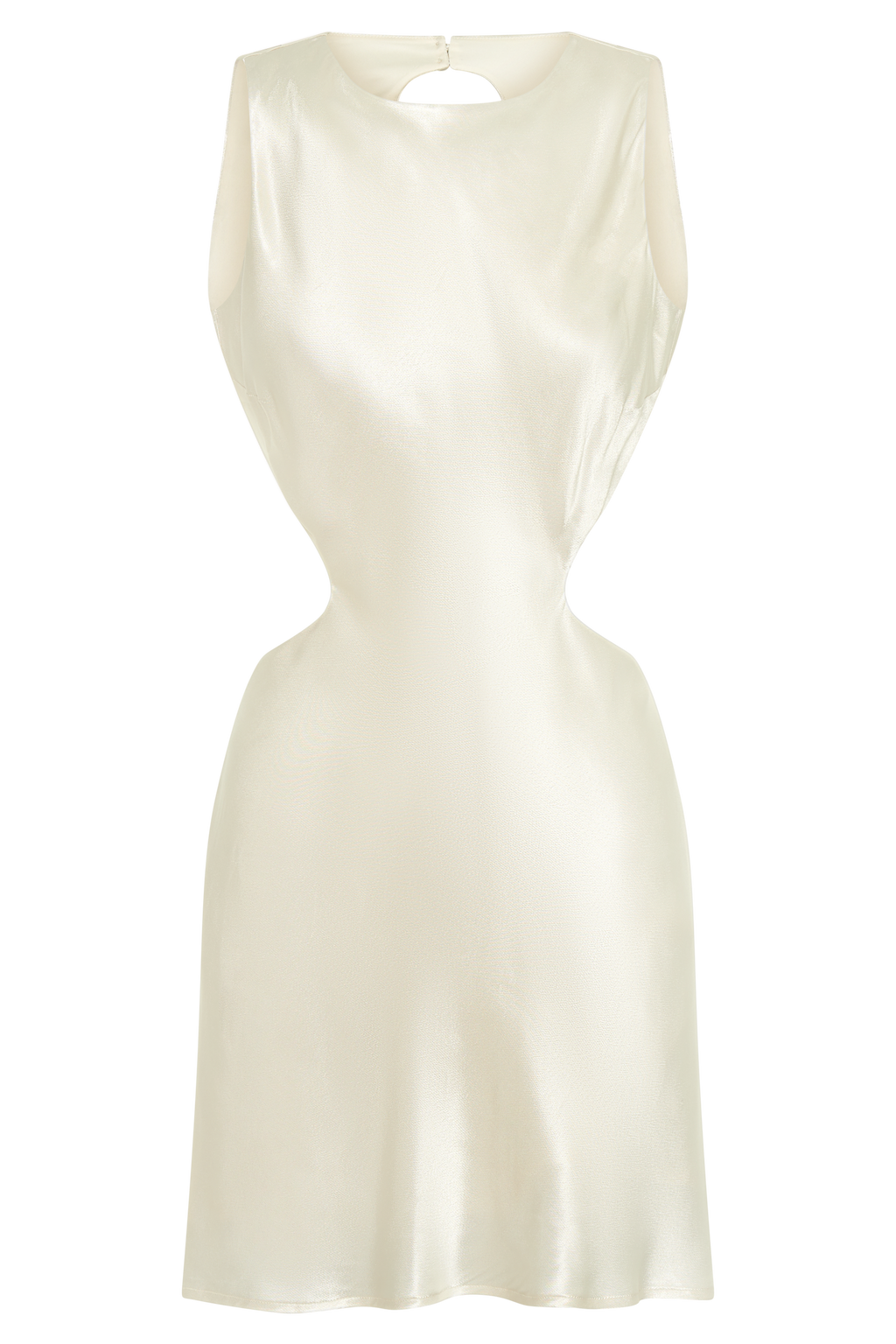 Levauro Electra A-Line Mini Elbise - Fildişi
