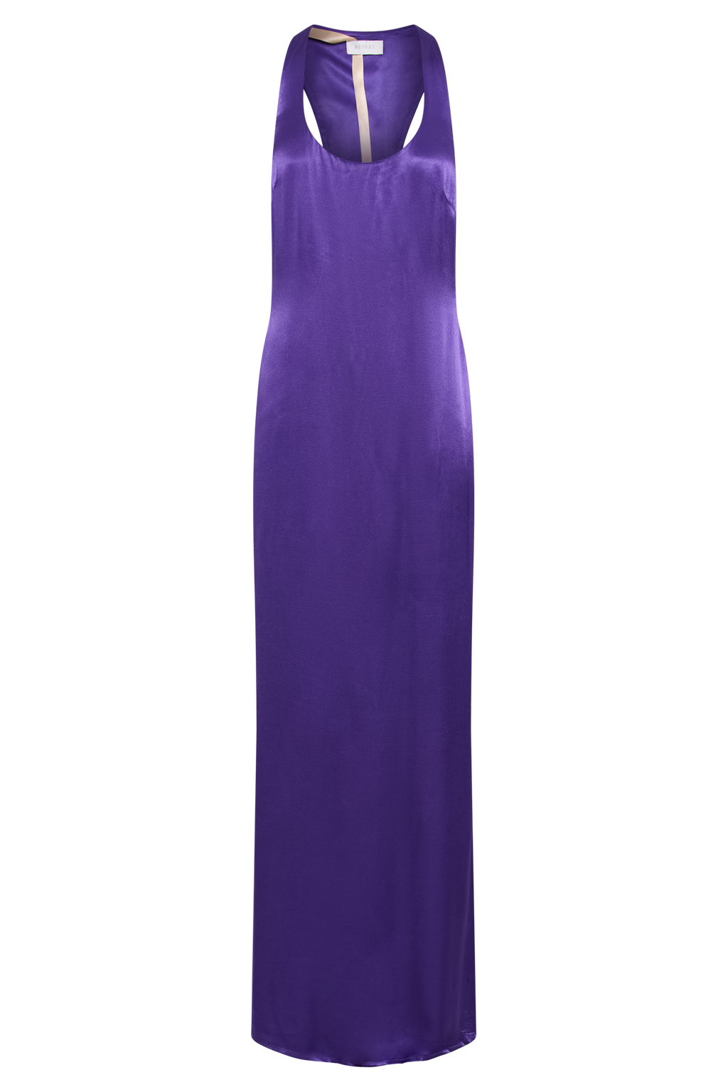 Levauro Jacquelyn Racerback Maxi Elbise - Koyu Mor