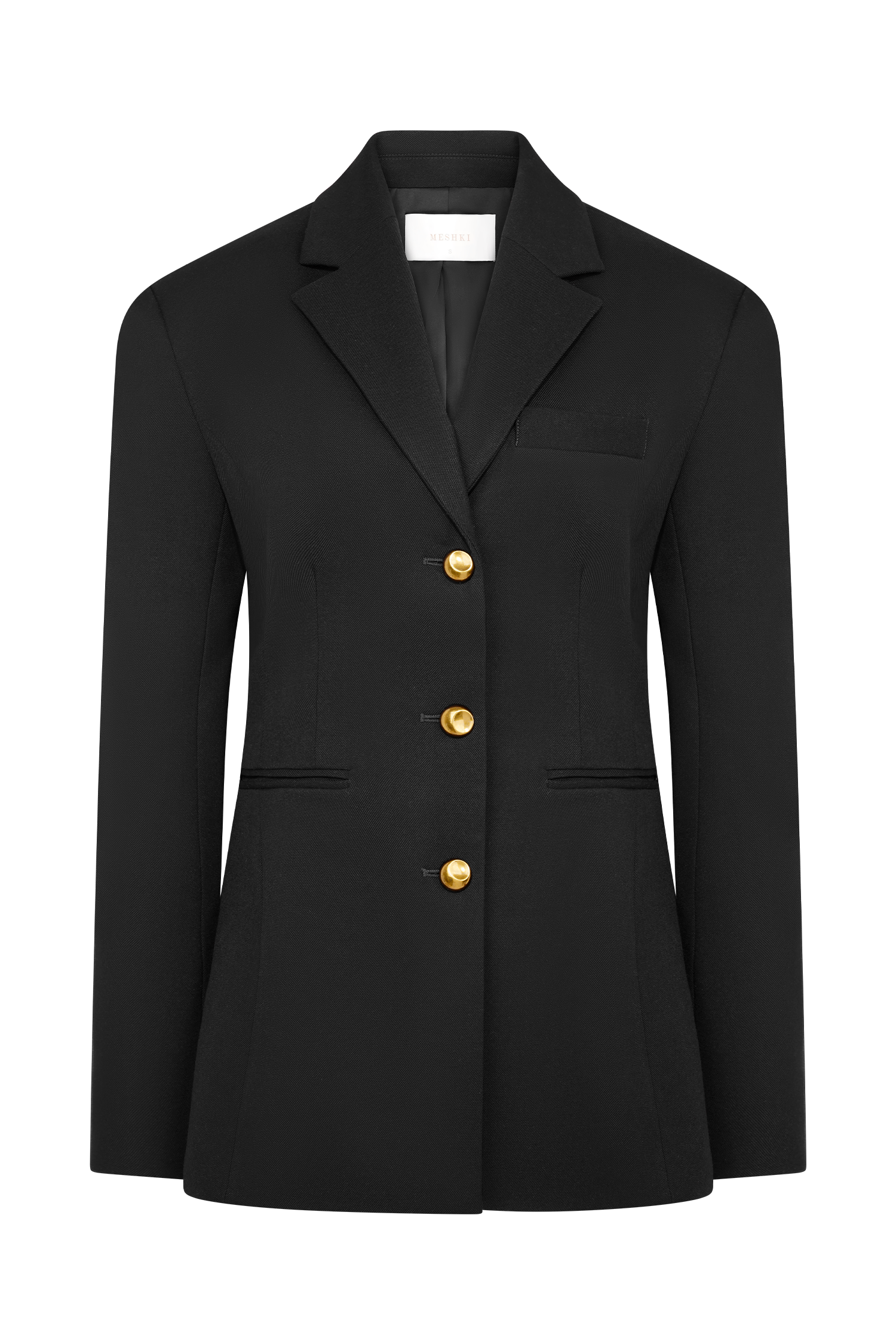 Levauro Bellamy Cinched Blazer - Siyah