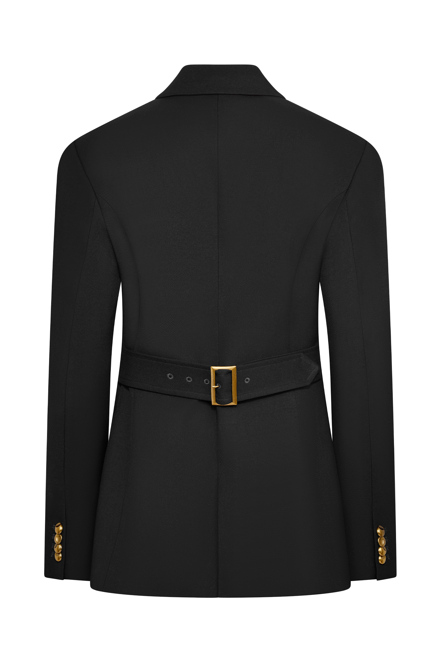 Levauro Bellamy Cinched Blazer - Siyah