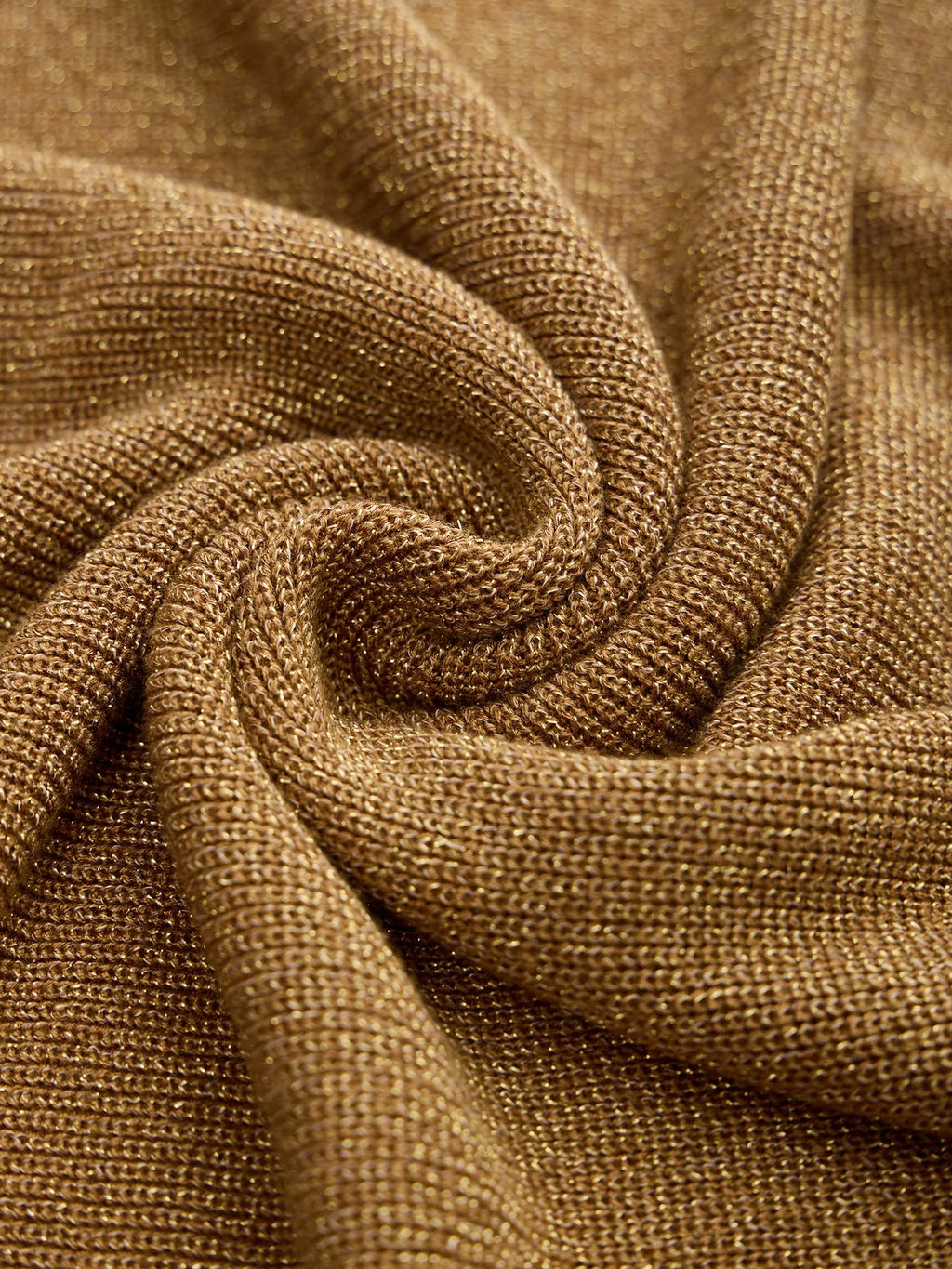 Levauro V Yaka Halter Metalik Uzun Elbise