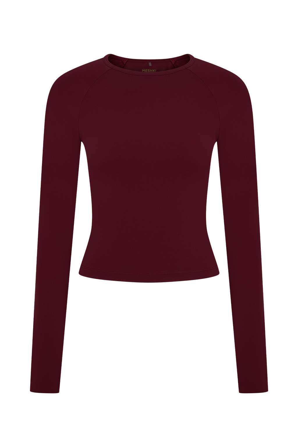 Levauro  Eliana Uzun Kollu Aktif Üst - Bordo