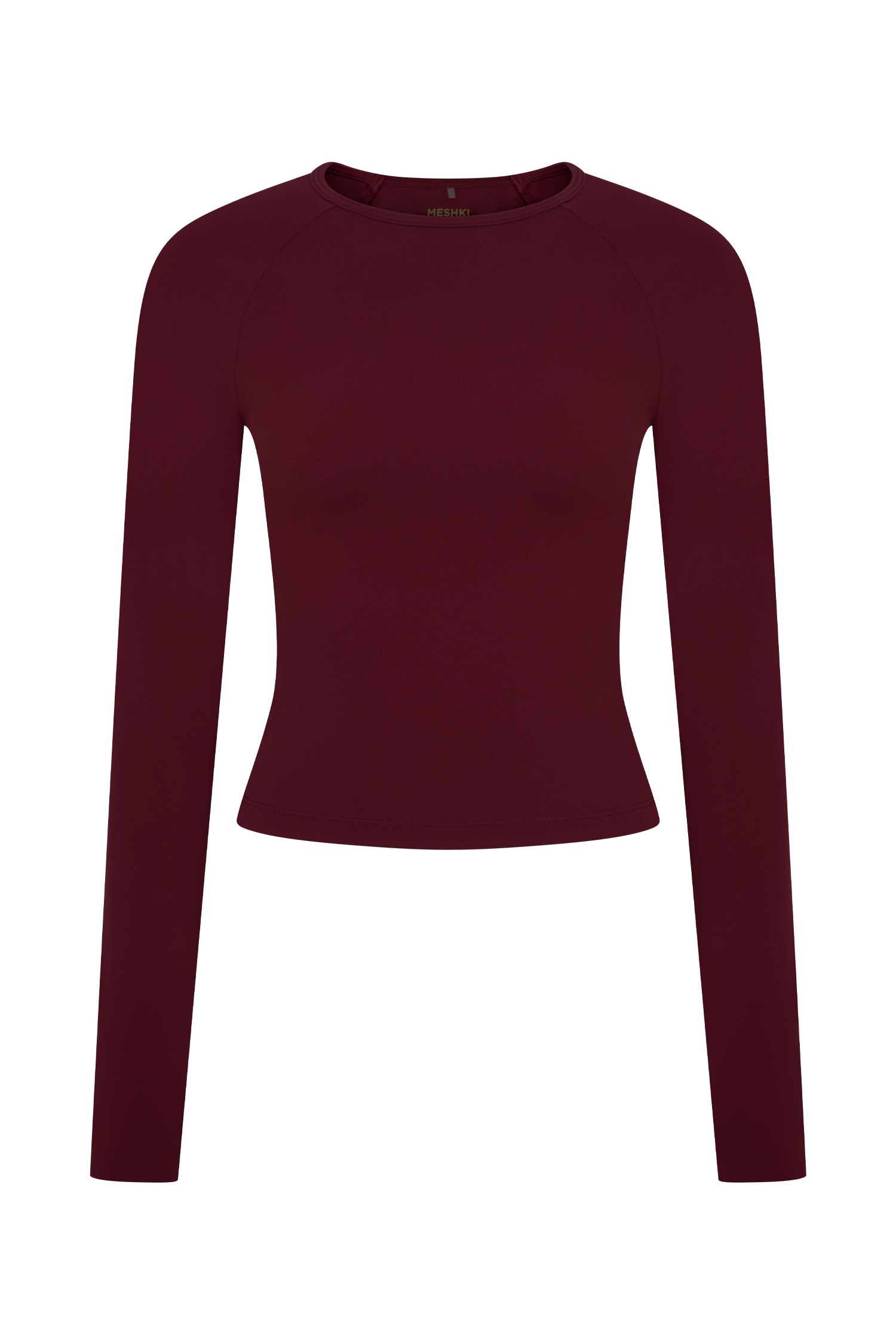 Levauro  Eliana Uzun Kollu Aktif Üst - Bordo