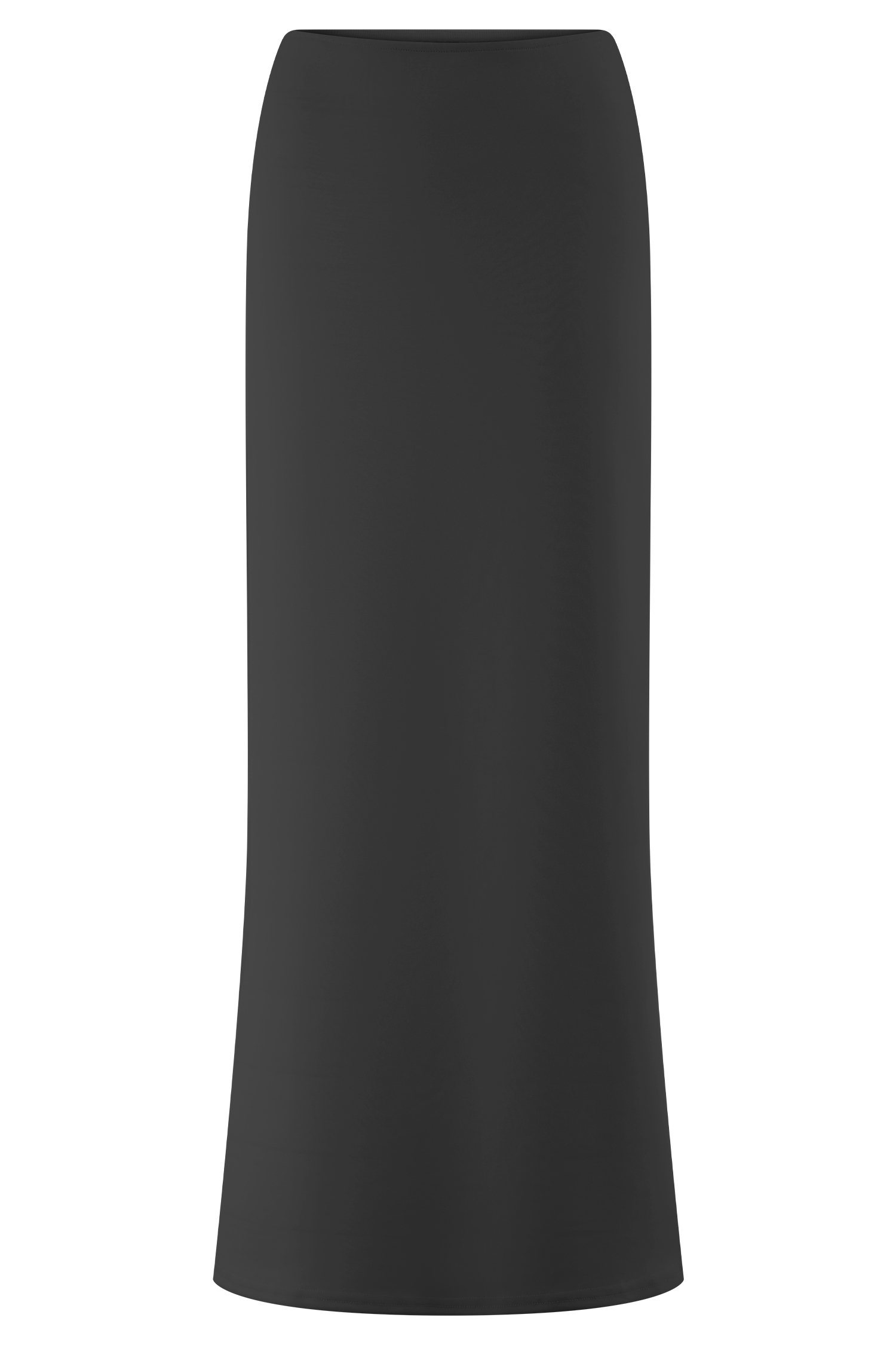 Levauro  Eris Scuba Jersey Maxi Etek - Siyah