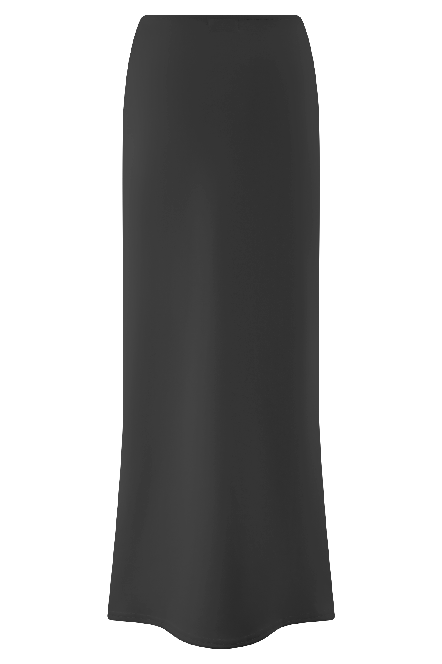 Levauro  Eris Scuba Jersey Maxi Etek - Siyah