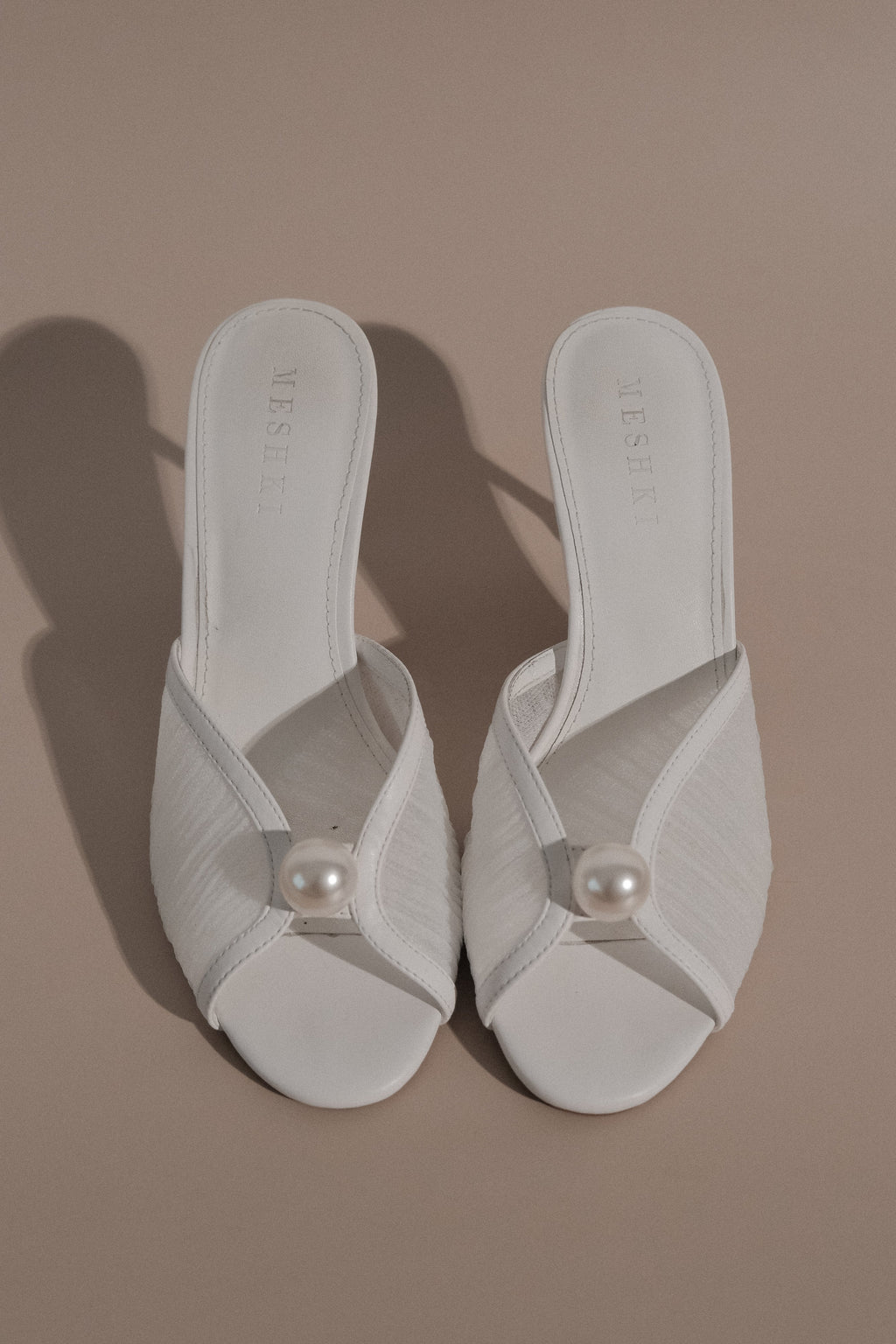 Levauro Reena Pearl Mesh Katır - Fildişi