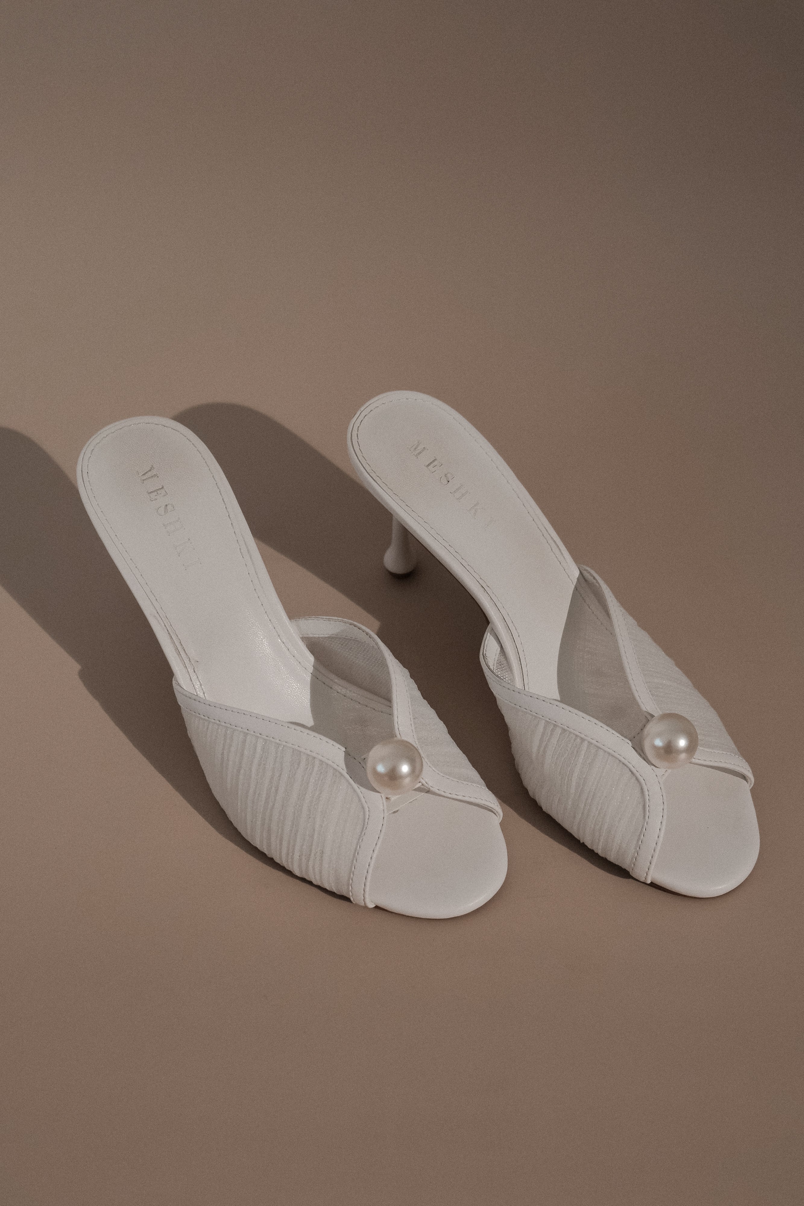 Levauro Reena Pearl Mesh Katır - Fildişi