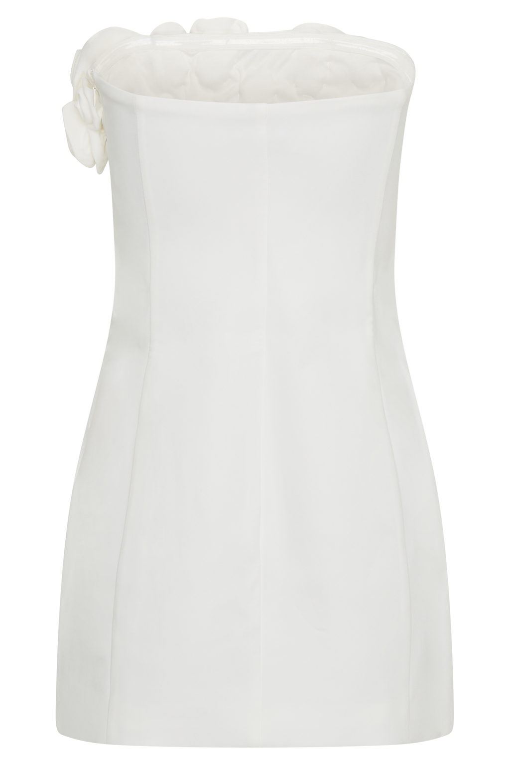 Levauro  Brooks Rose Mini Elbise - Beyaz