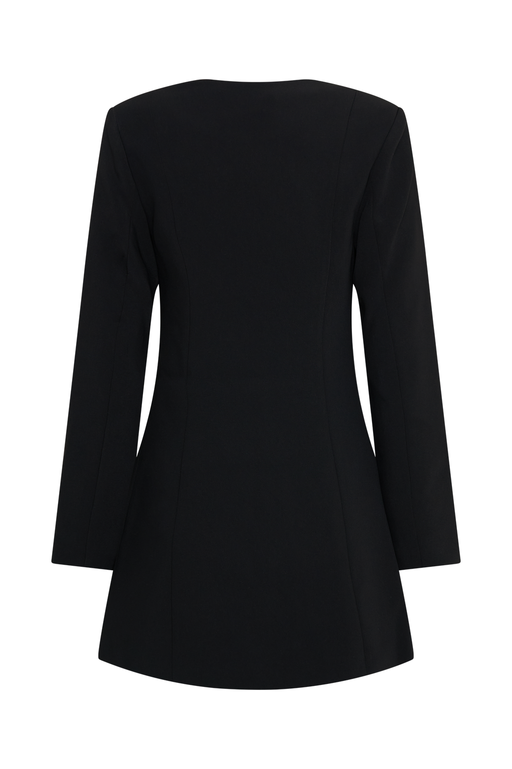 ROF Hurley Uzun Kollu Blazer Mini Elbise - Siyah