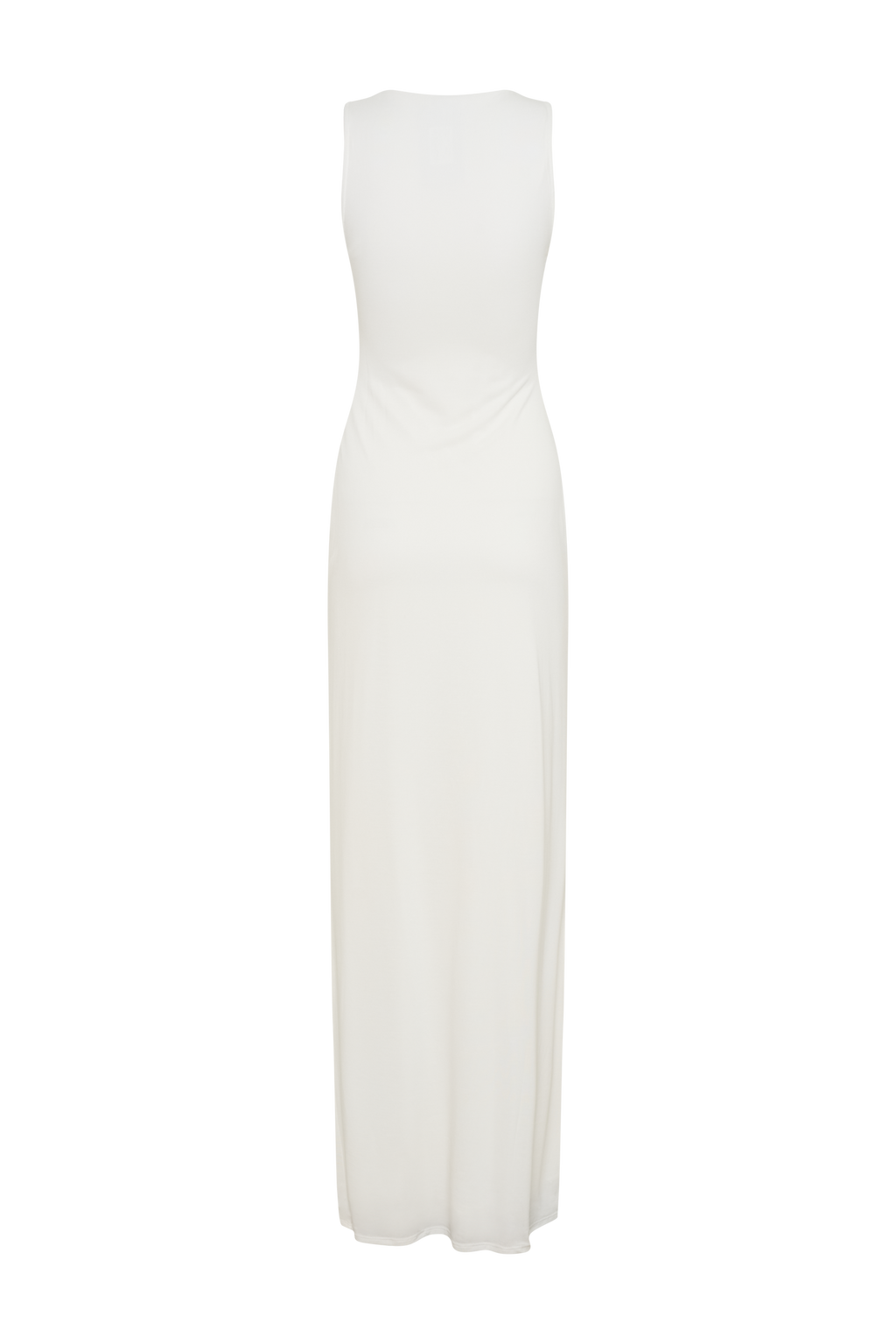 Levauro Kassidy Şeftali Jersey Maxi Elbise - Fildişi
