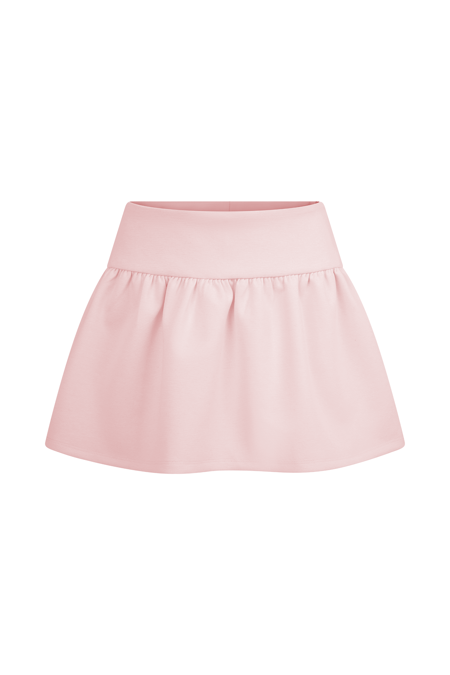 Levauro  Jennie Frill Mini Şort - Bale Pembesi
