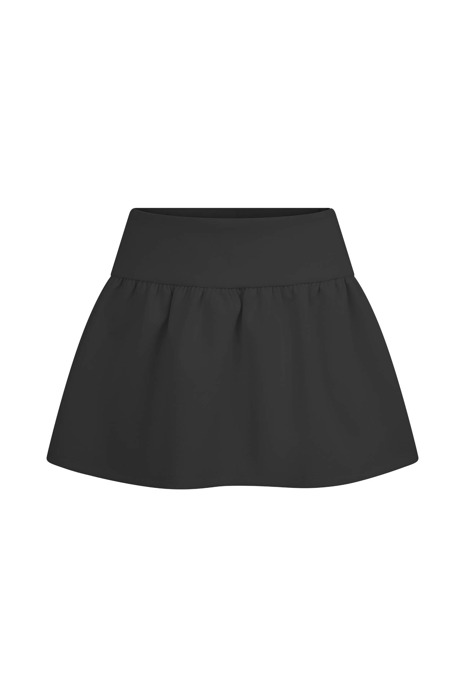 Levauro  Jennie Frill Mini Şort - Siyah