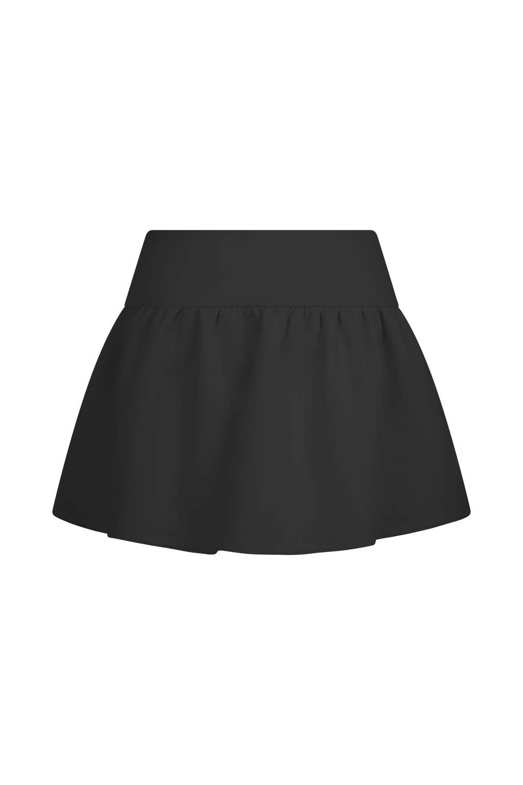 Levauro  Jennie Frill Mini Şort - Siyah