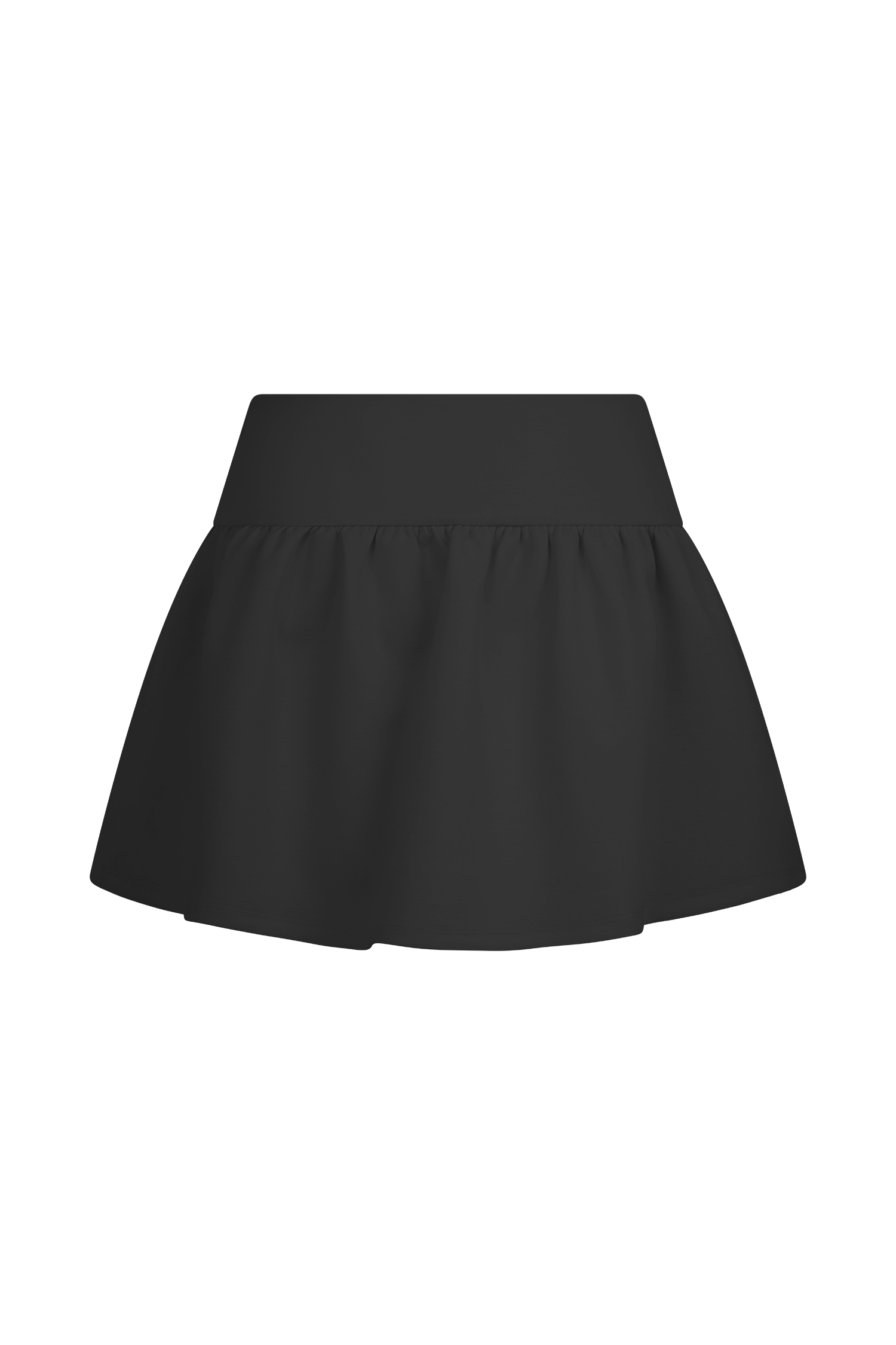 Levauro  Jennie Frill Mini Şort - Siyah