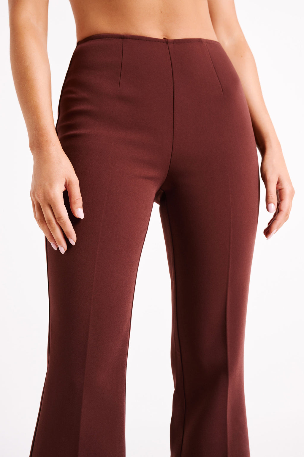 Levauro Loretta Fit & Flare Özel Pantolon - Çikolata