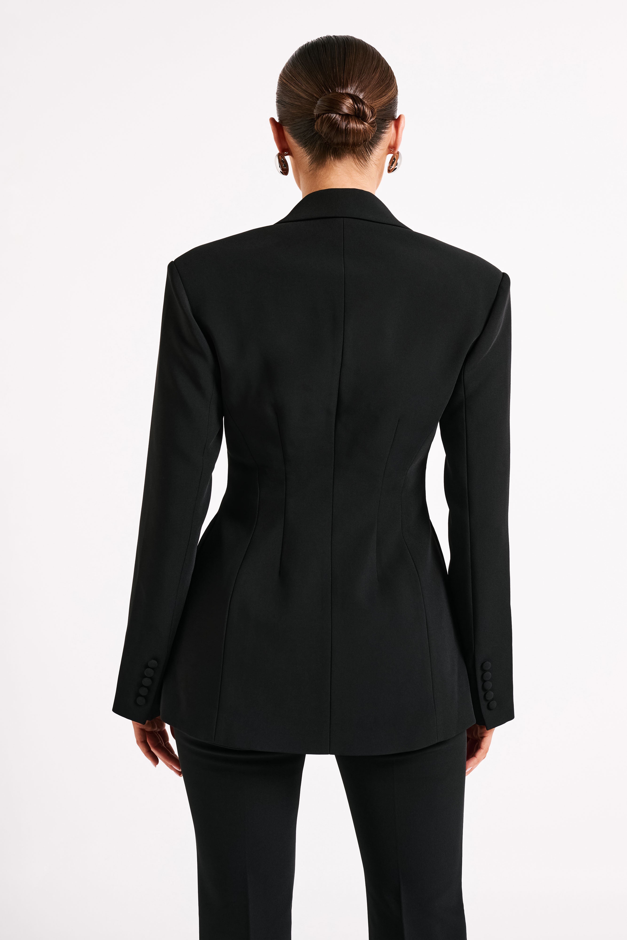 Levauro Greer Kum Saati Takım Elbise Blazer - Siyah