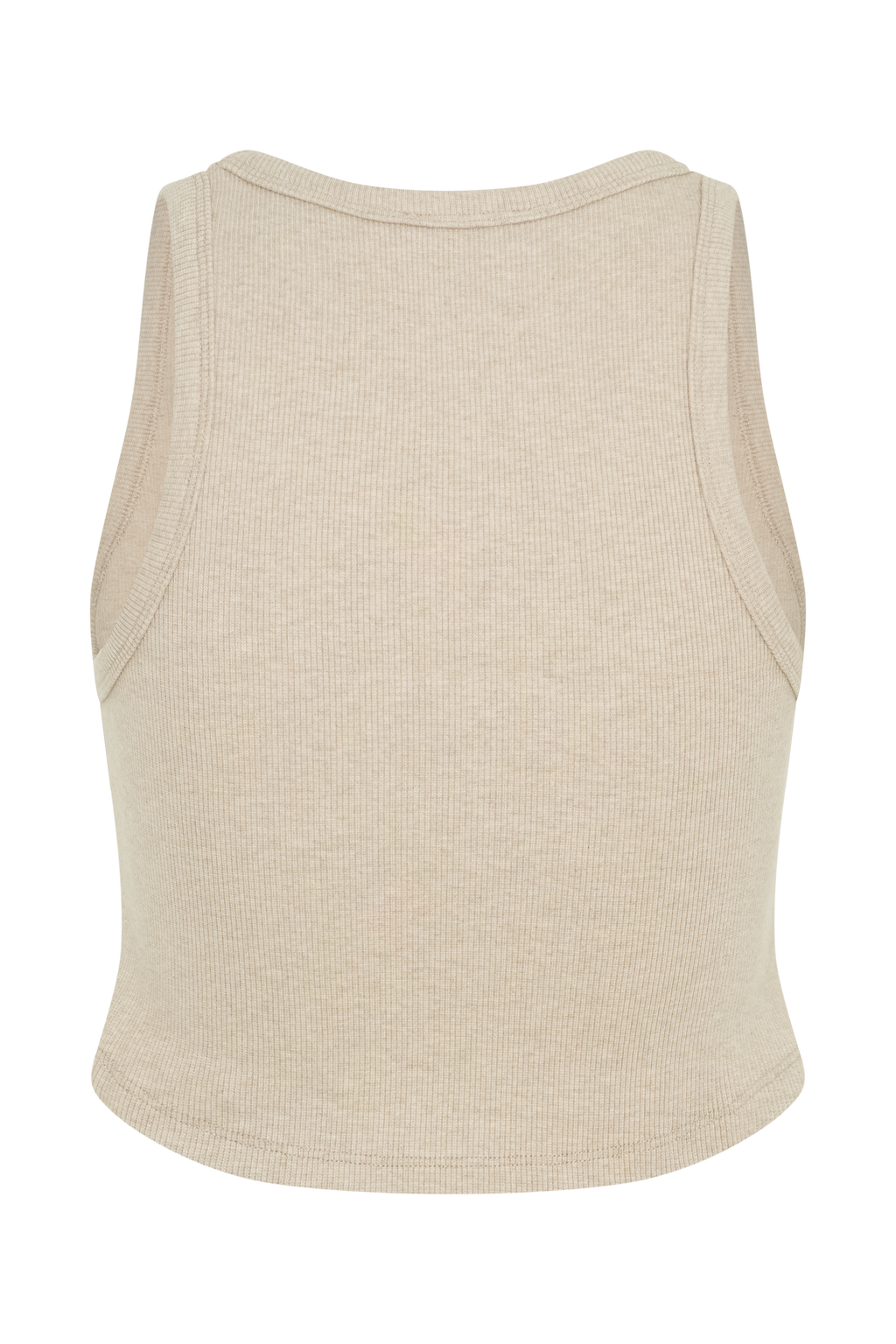 Levauro  Morgana Fitilli Kolsuz Bluz - Neutral Marle