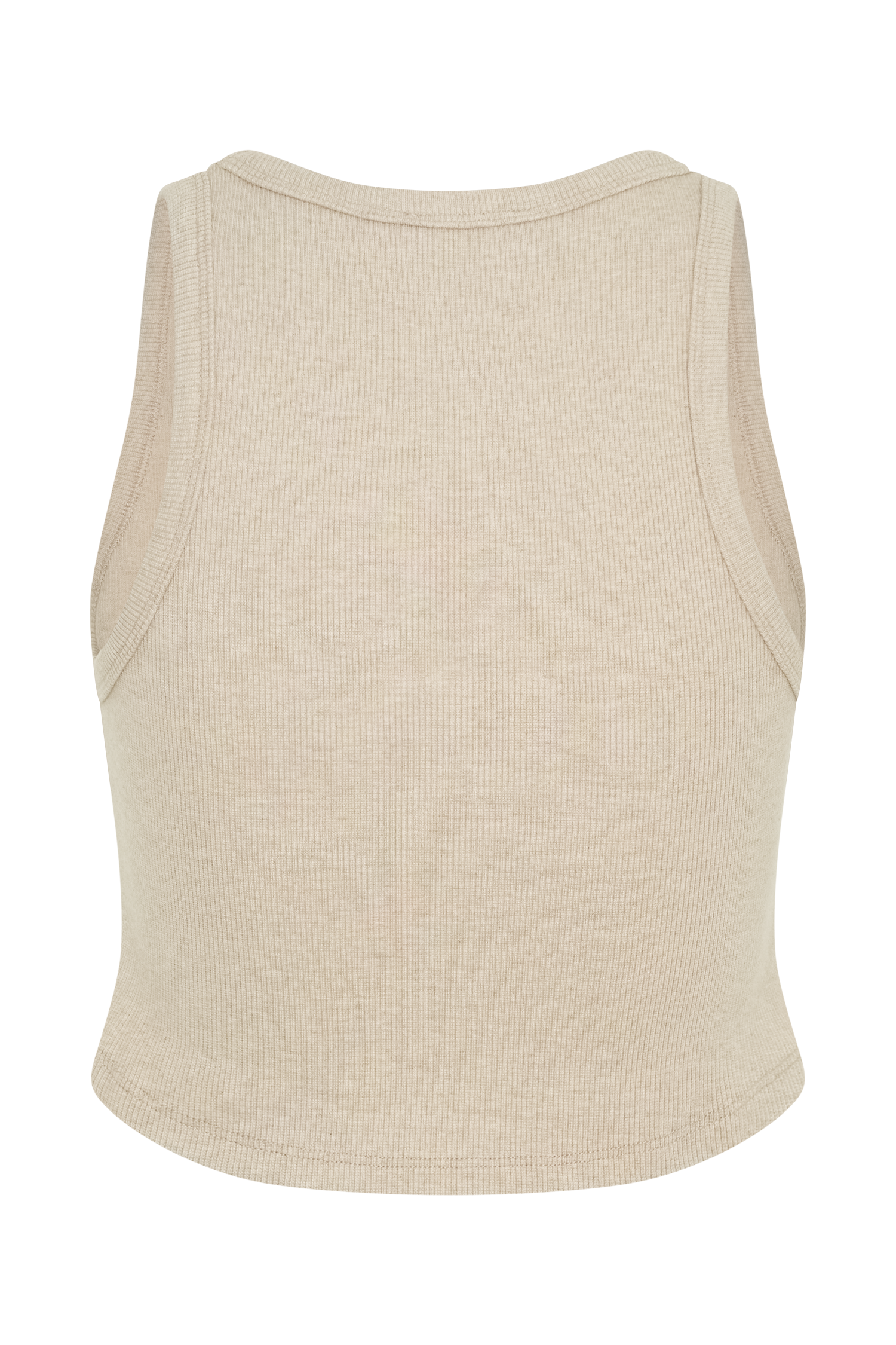 Levauro  Morgana Fitilli Kolsuz Bluz - Neutral Marle