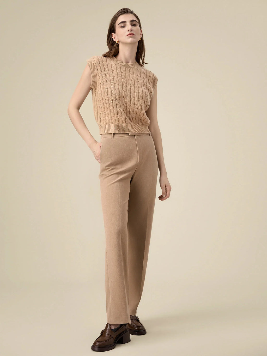 (FINAL SALE)Classic Straight Pants