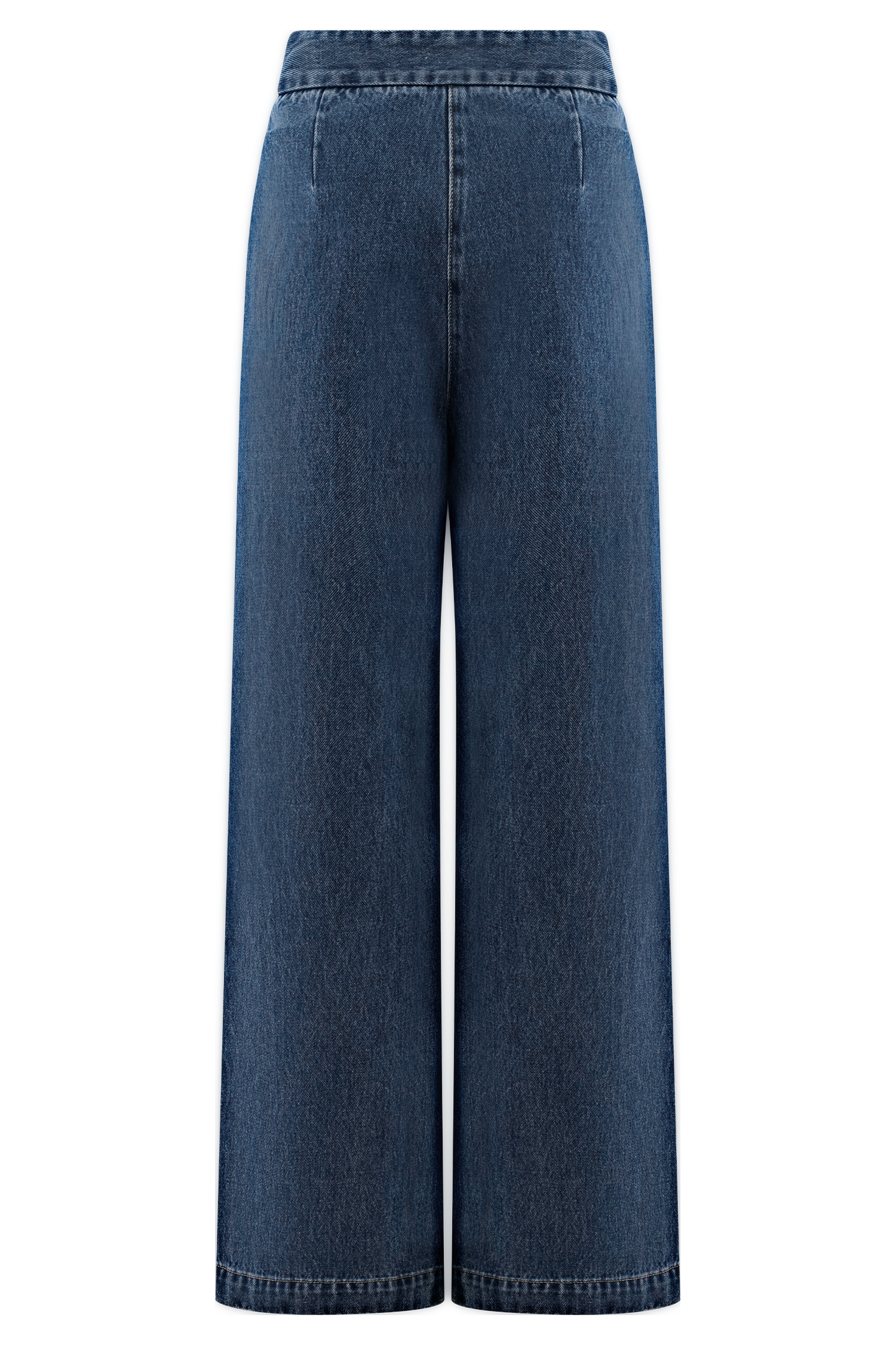 Levauro Rayne Geniş Paça Denim Jean - 90'Lar Mavi