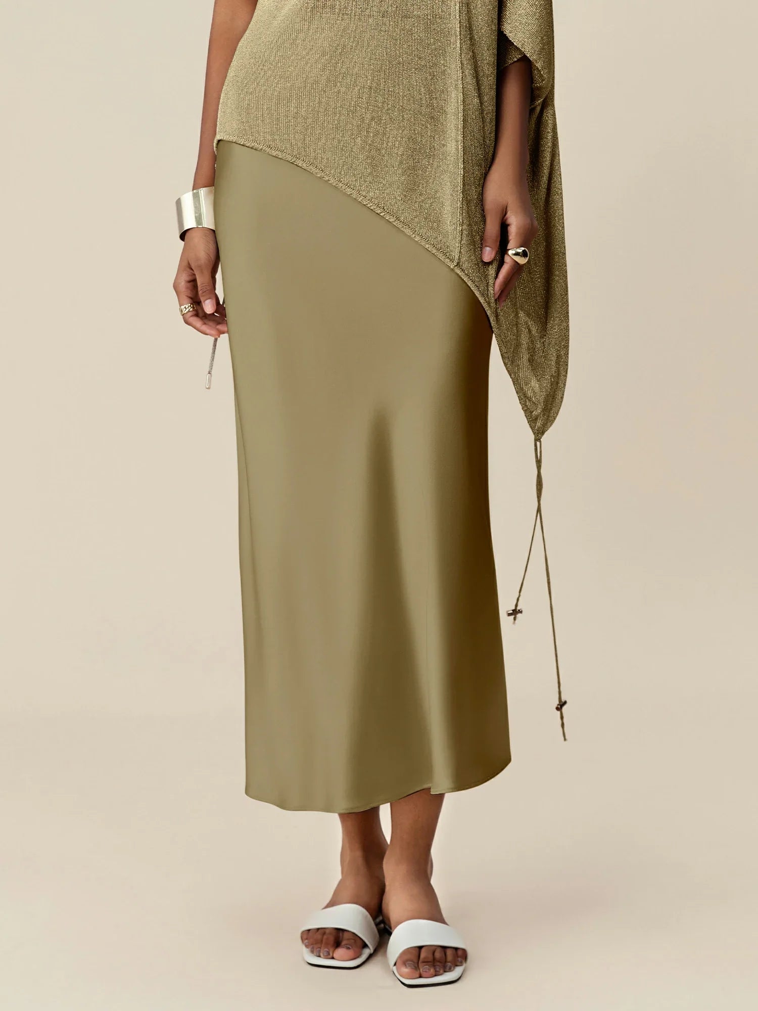 Levauro Asetat Saten Etek