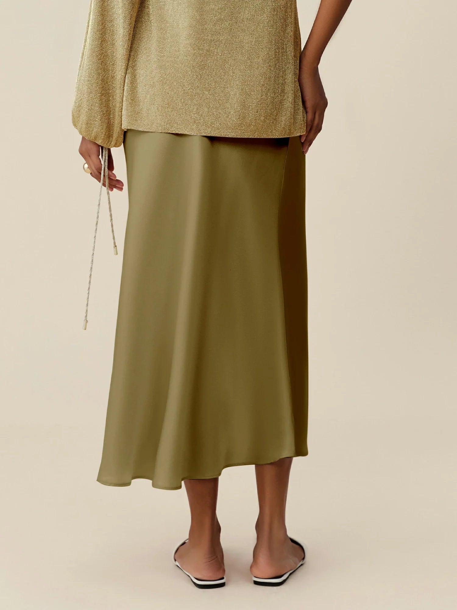 Levauro Asetat Saten Etek