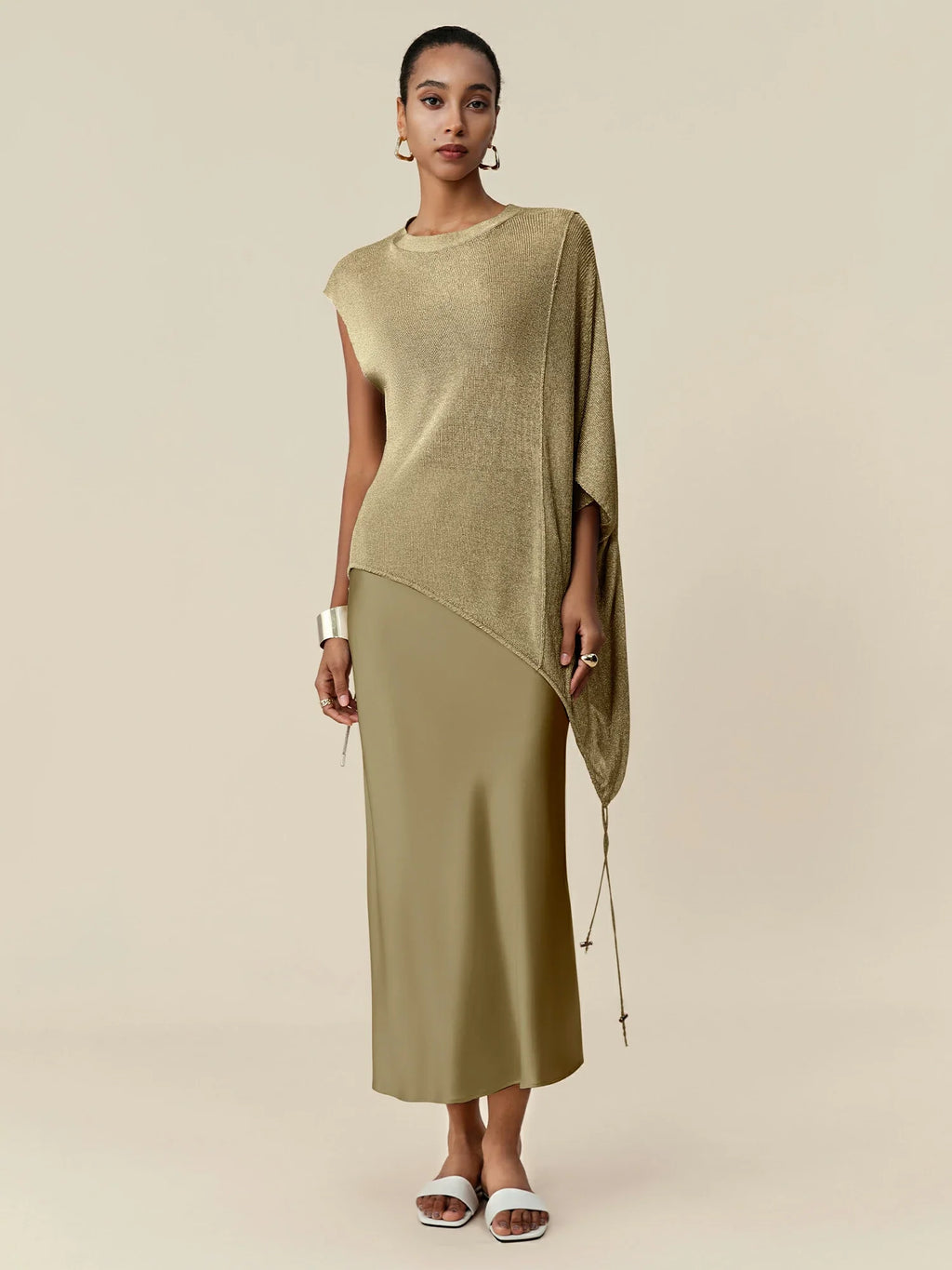 Levauro Asetat Saten Etek